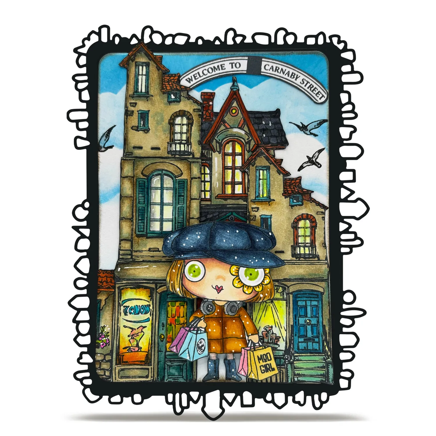 AALL and Create London Stempel Bundle A7 4 Sets