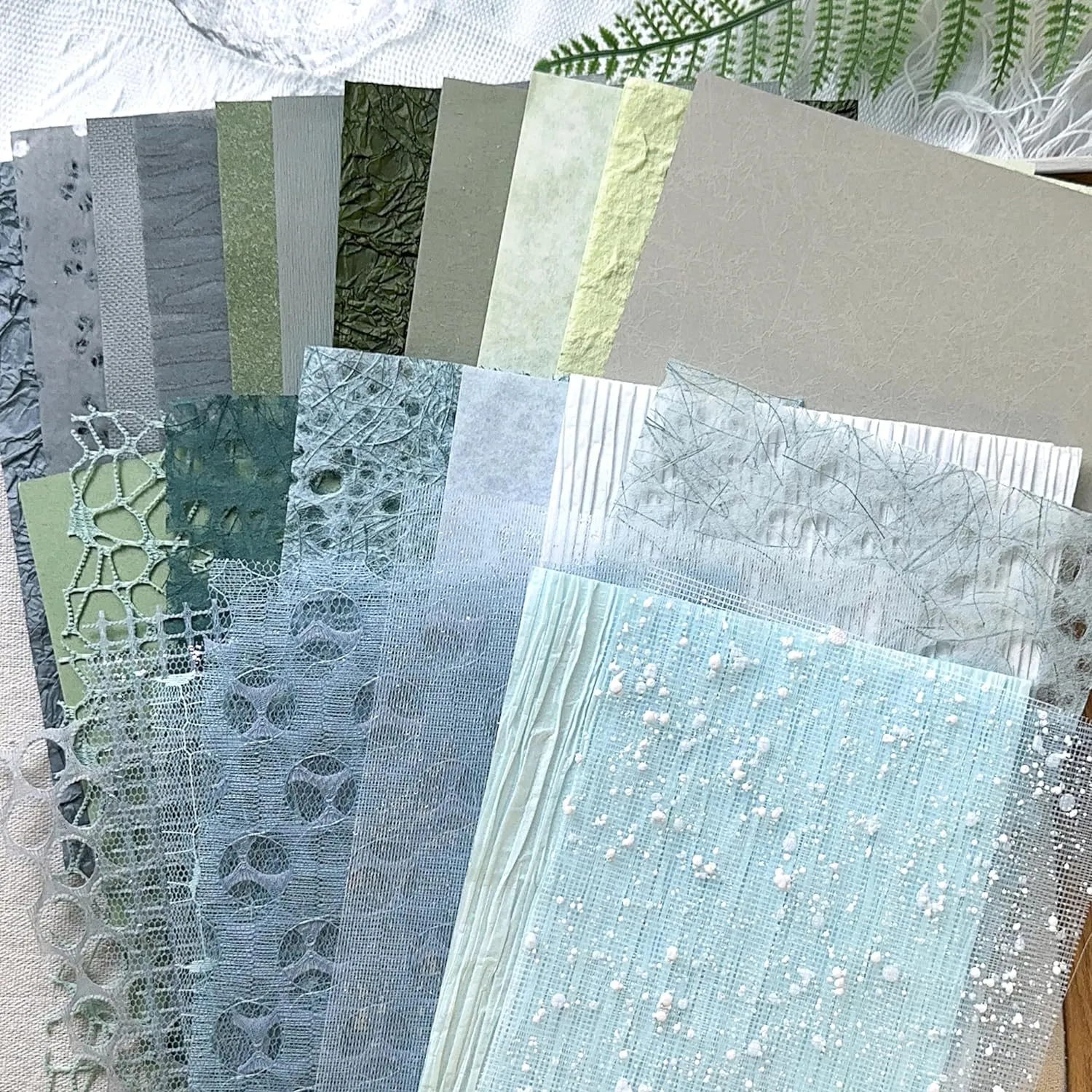 Ieebee Morandi Series Scrapbookpapier 30-tlg Lila