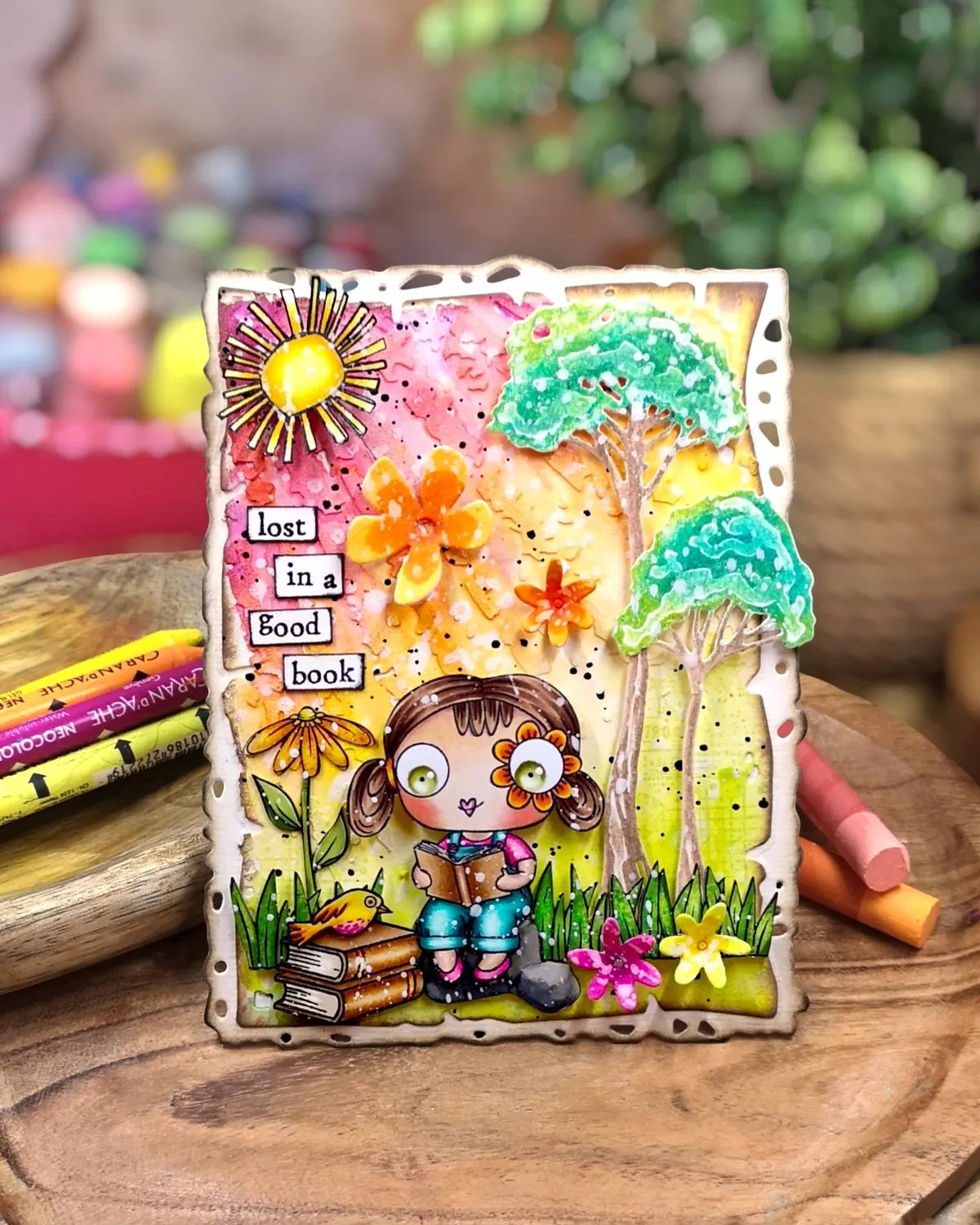 AALL and Create PC-258 Starfall Rays Schablone 15cm