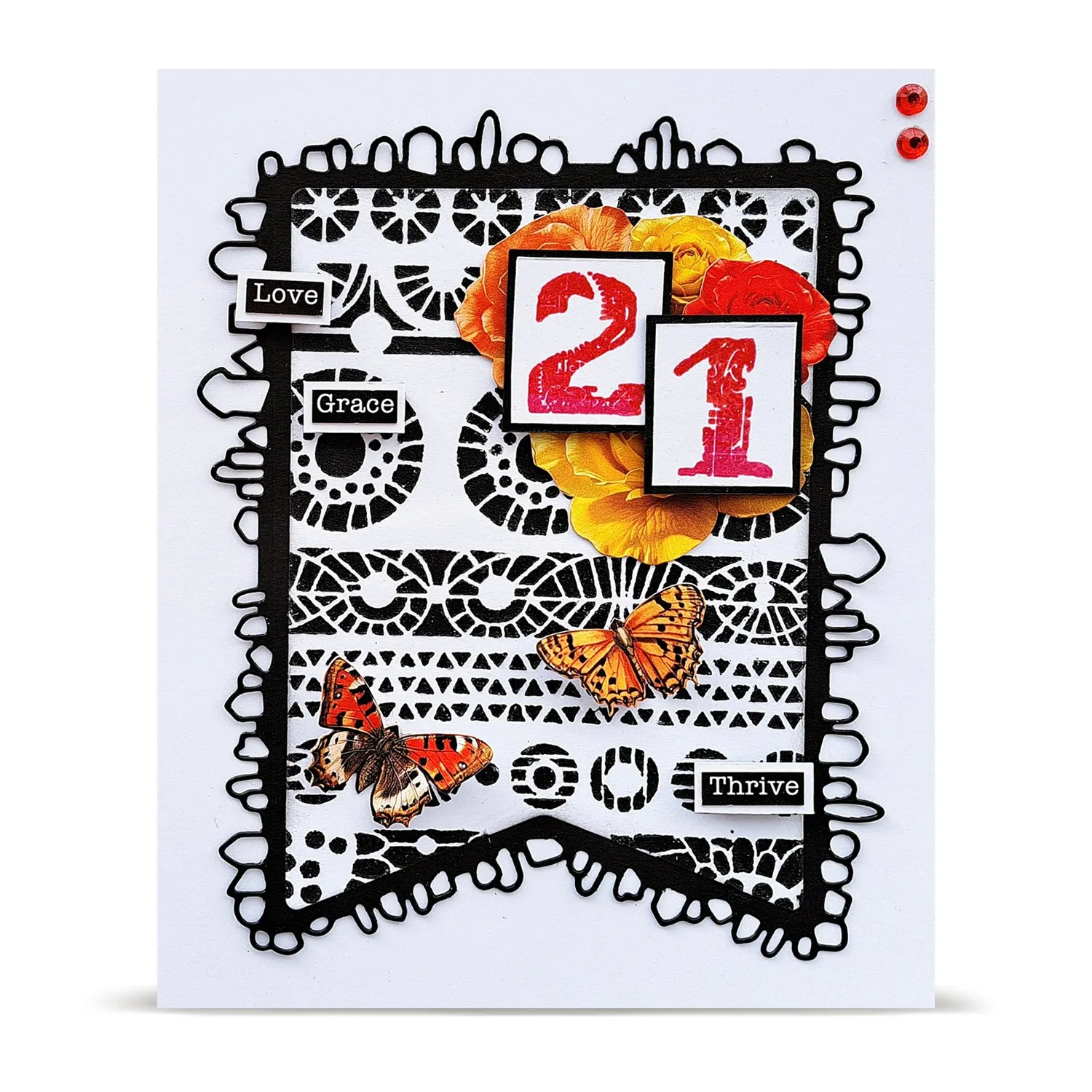 AALL and Create Scribble Away Stempel Bundle A5+A6 Gekritzel