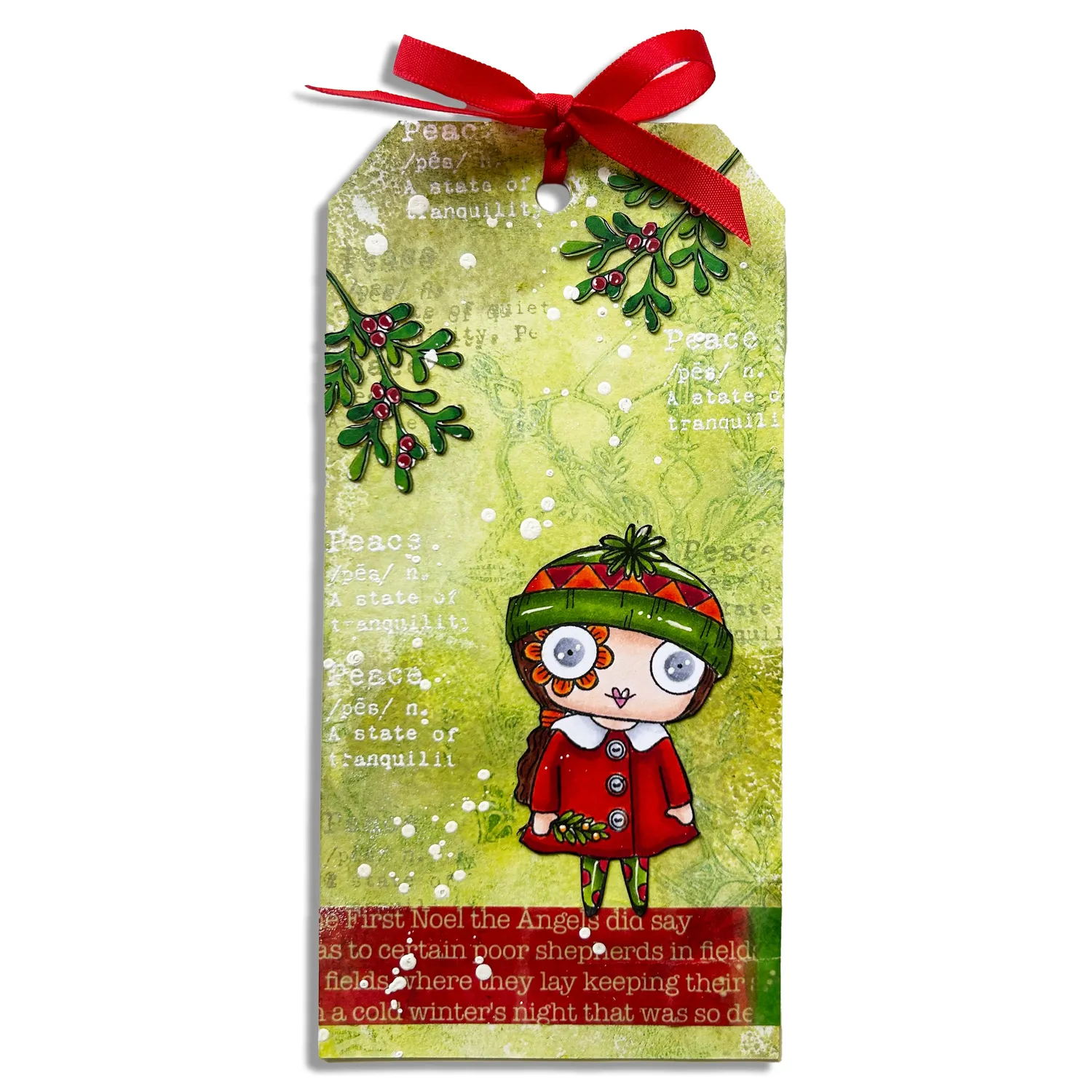 AALL and Create Cozy Winter Tales Ephemera Set Weihnachten