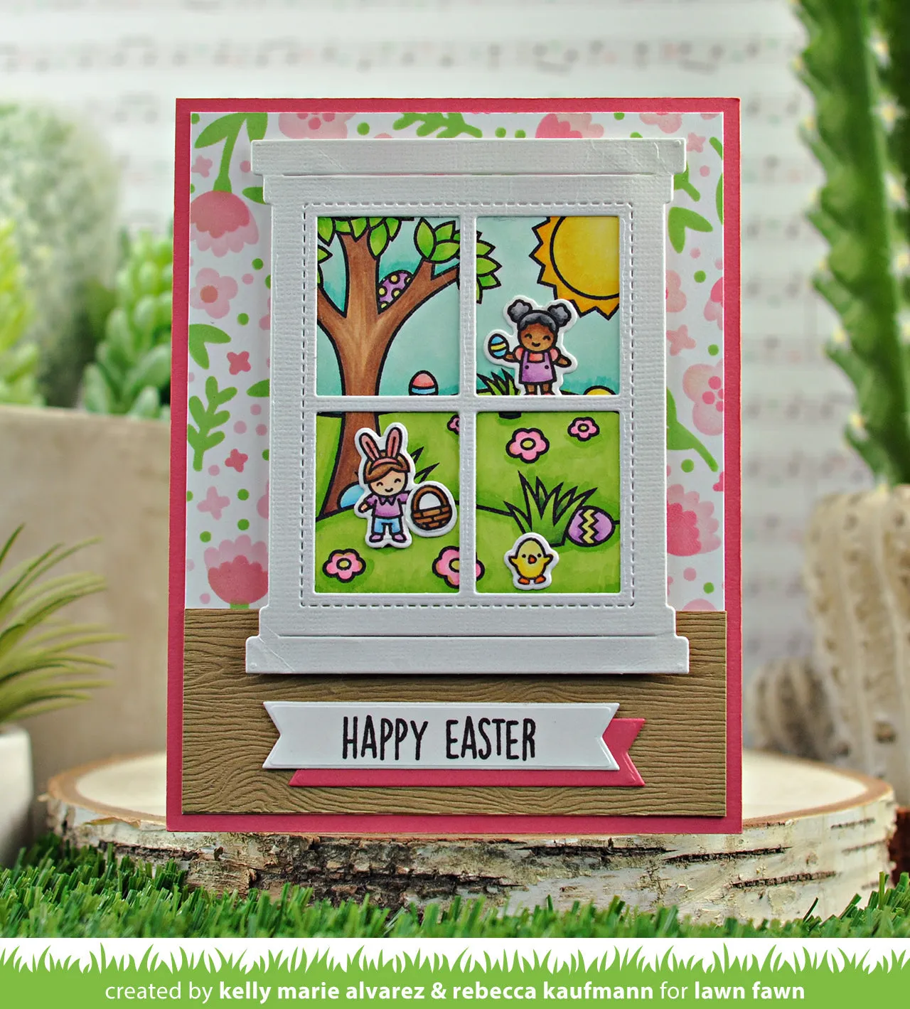 Lawn Fawn Tiny Spring Friends Stempelset Ostern