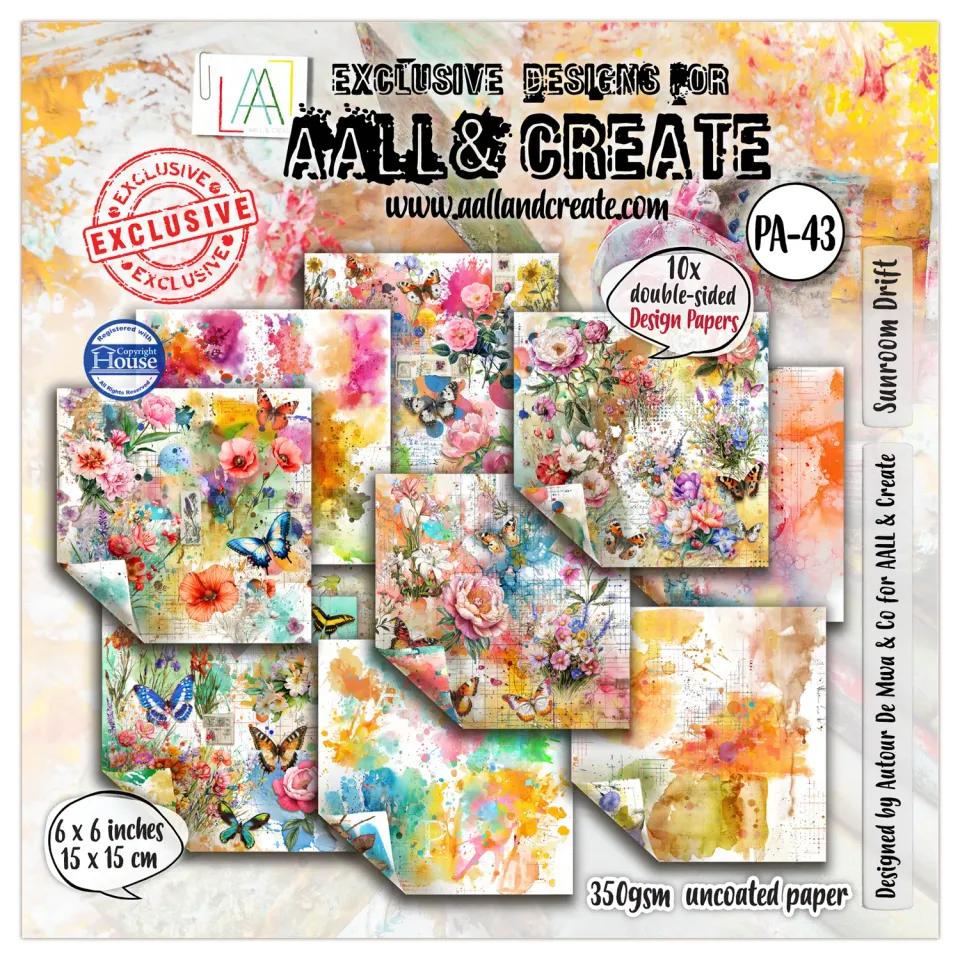 AALL and Create PA-43 Sunroom Drift Designpapier 6x6