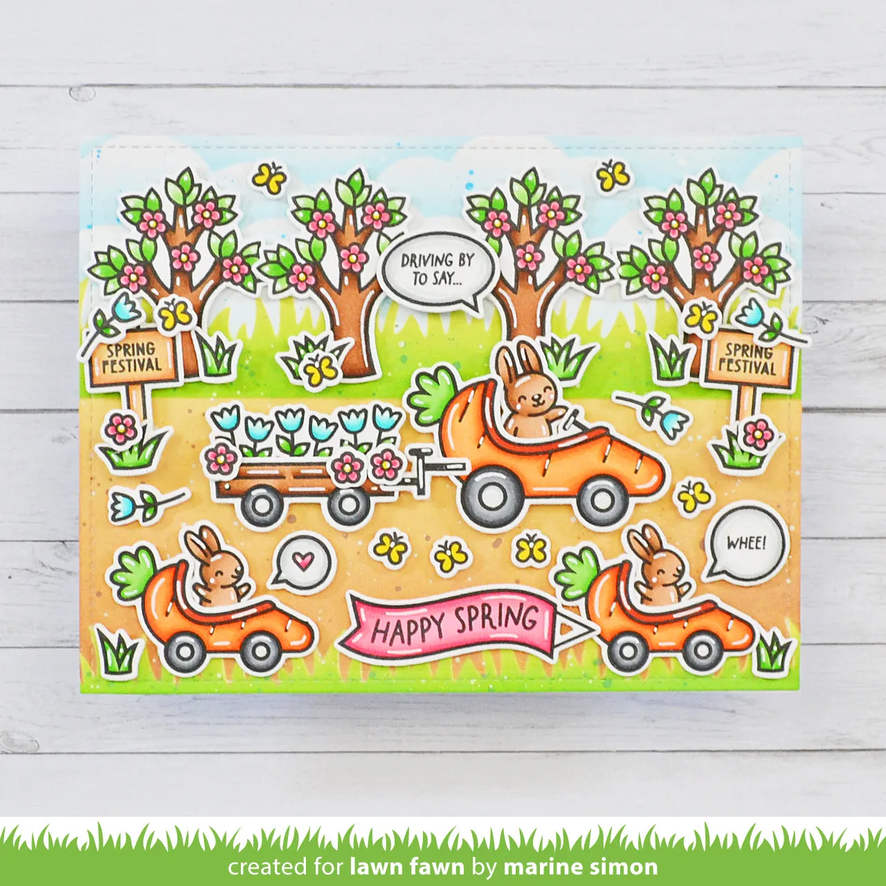 Lawn Fawn All the Speech Bubbles Stempel Mini-Sprüche