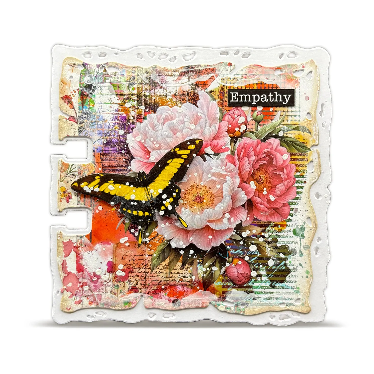 AALL and Create RO-25 Bloomscape Rub-Ons 2x A5 Blumen
