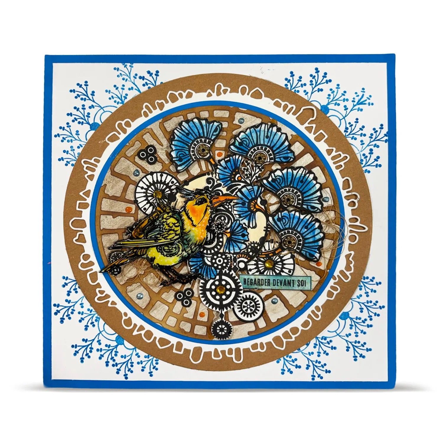 AALL and Create TP-1461 A6 Stempel Frise Pendentifs 9-teilig
