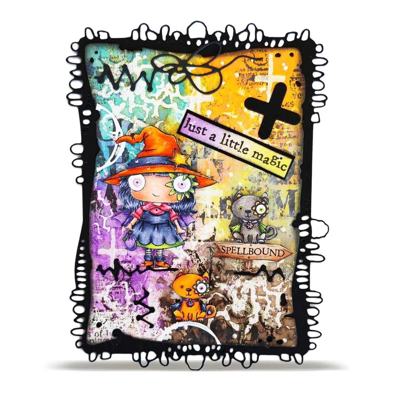 AALL and Create TP-1424 Spellbound A7 Stempelset 5 Halloween-Motive