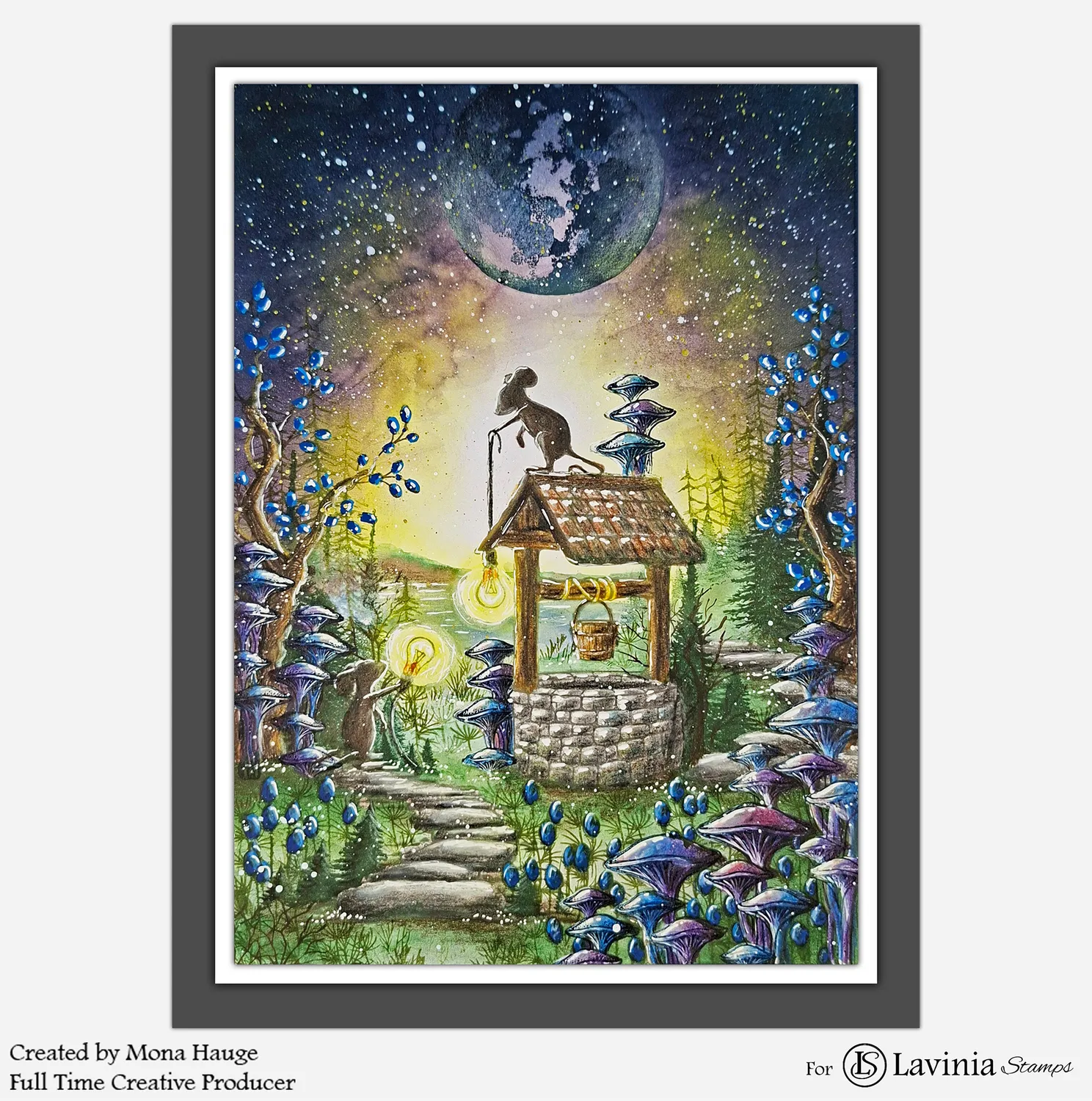 Lavinia-Stamps Starwell Stempel Photopolymer