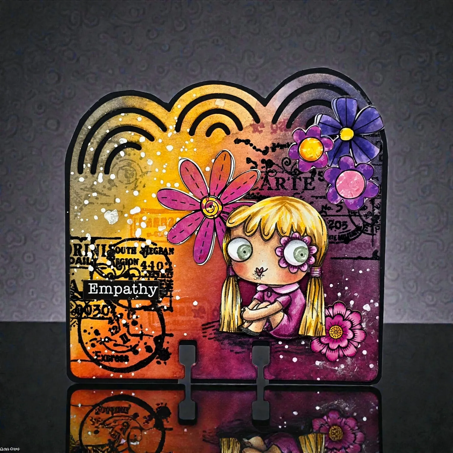 AALL and Create Petals & Ink Stempel Bundle A7 12er
