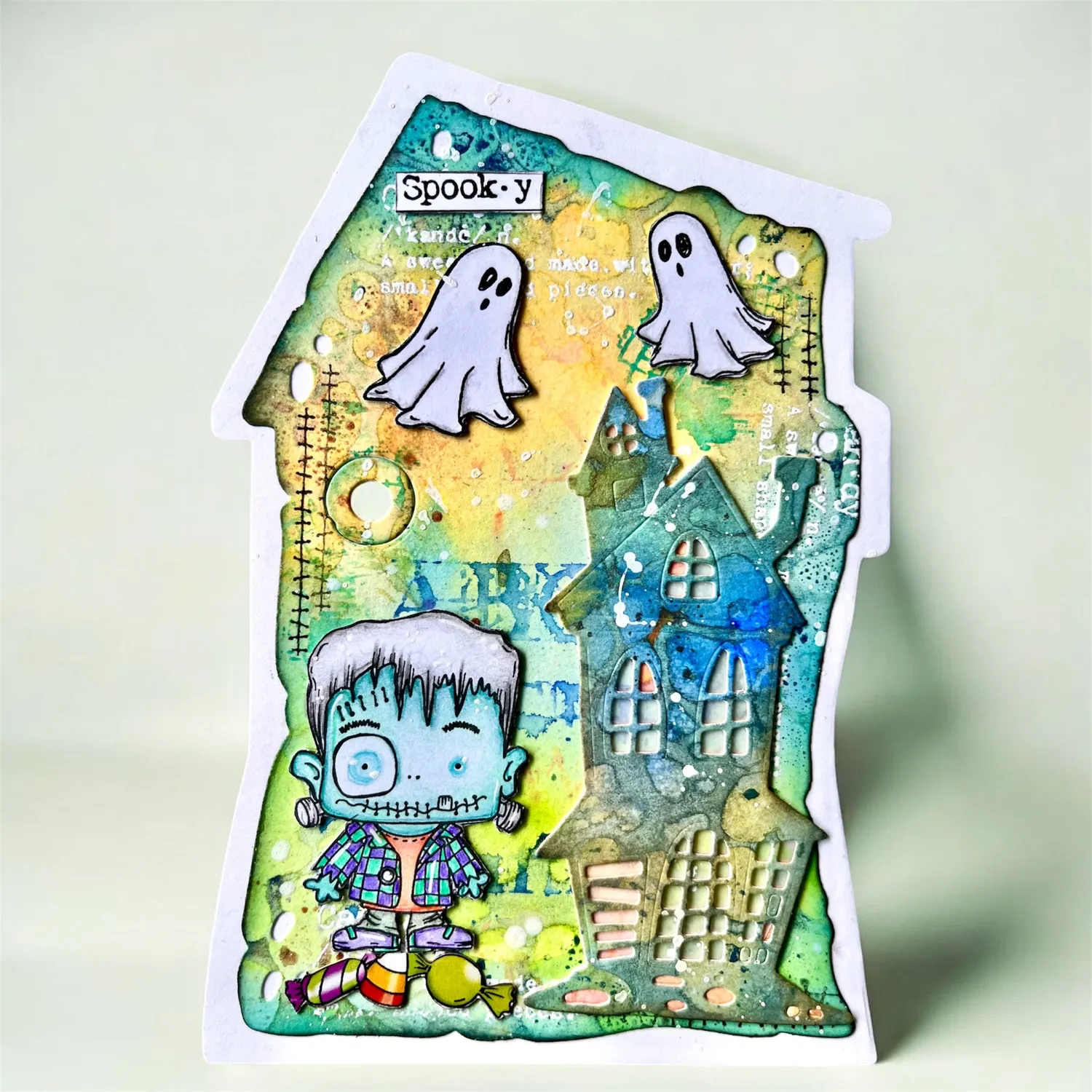 AALL and Create DI-64 Haunted Harvest Stanzformen 9-teilig Halloween