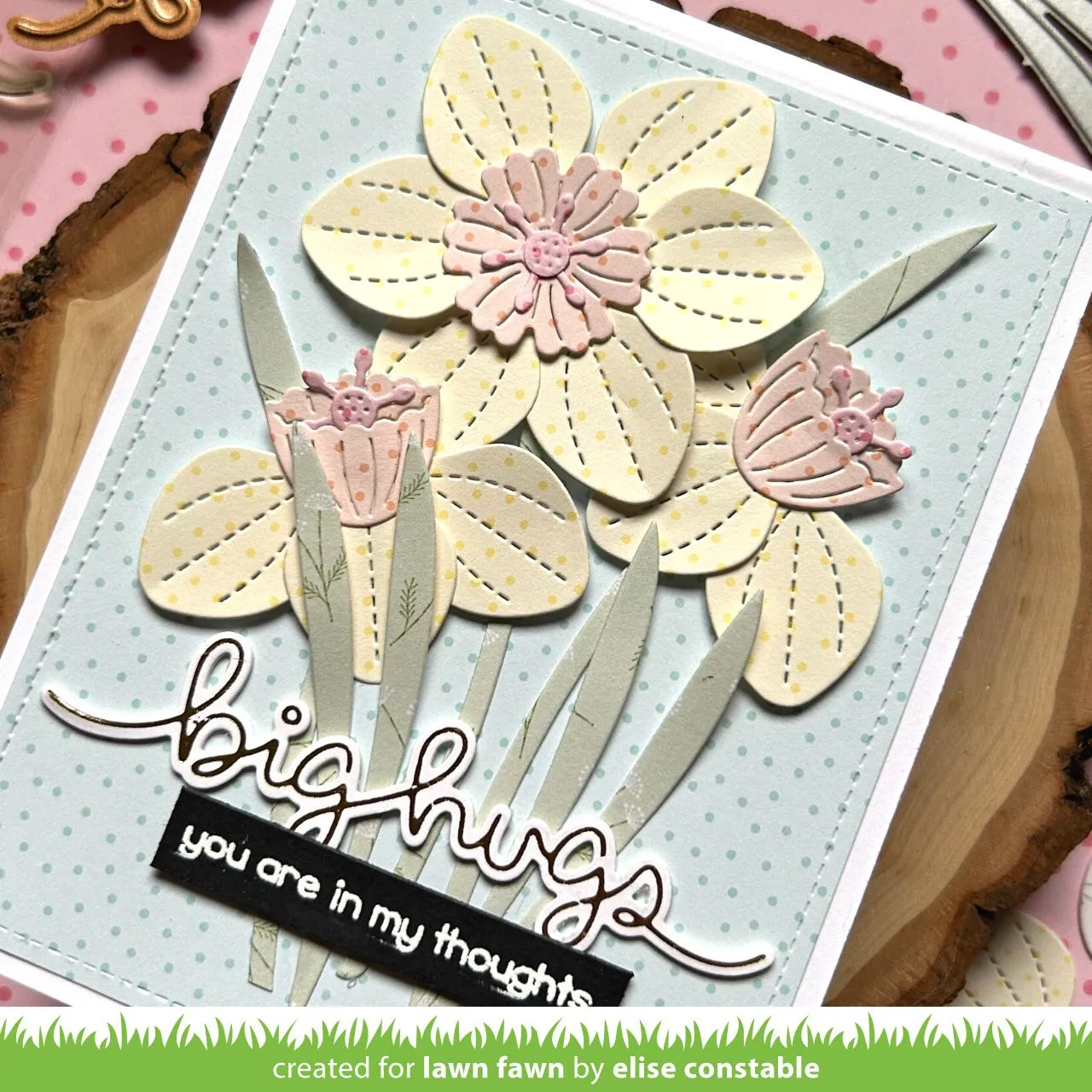 Lawn Fawn Lawn Cuts Darling Daffodils Stanzschablonen Narzissen