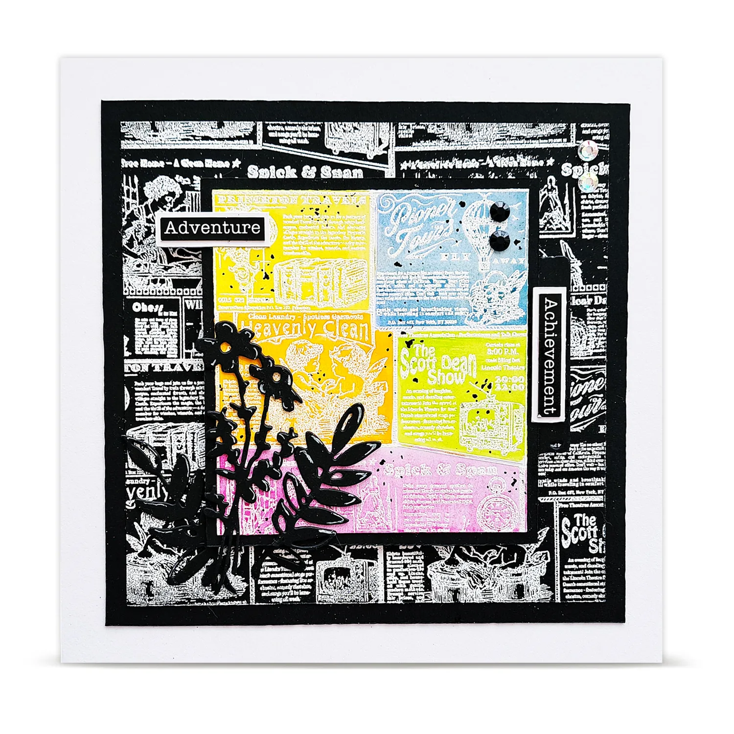 AALL and Create TP-1342 The Daily News Stempel A6 Zeitung