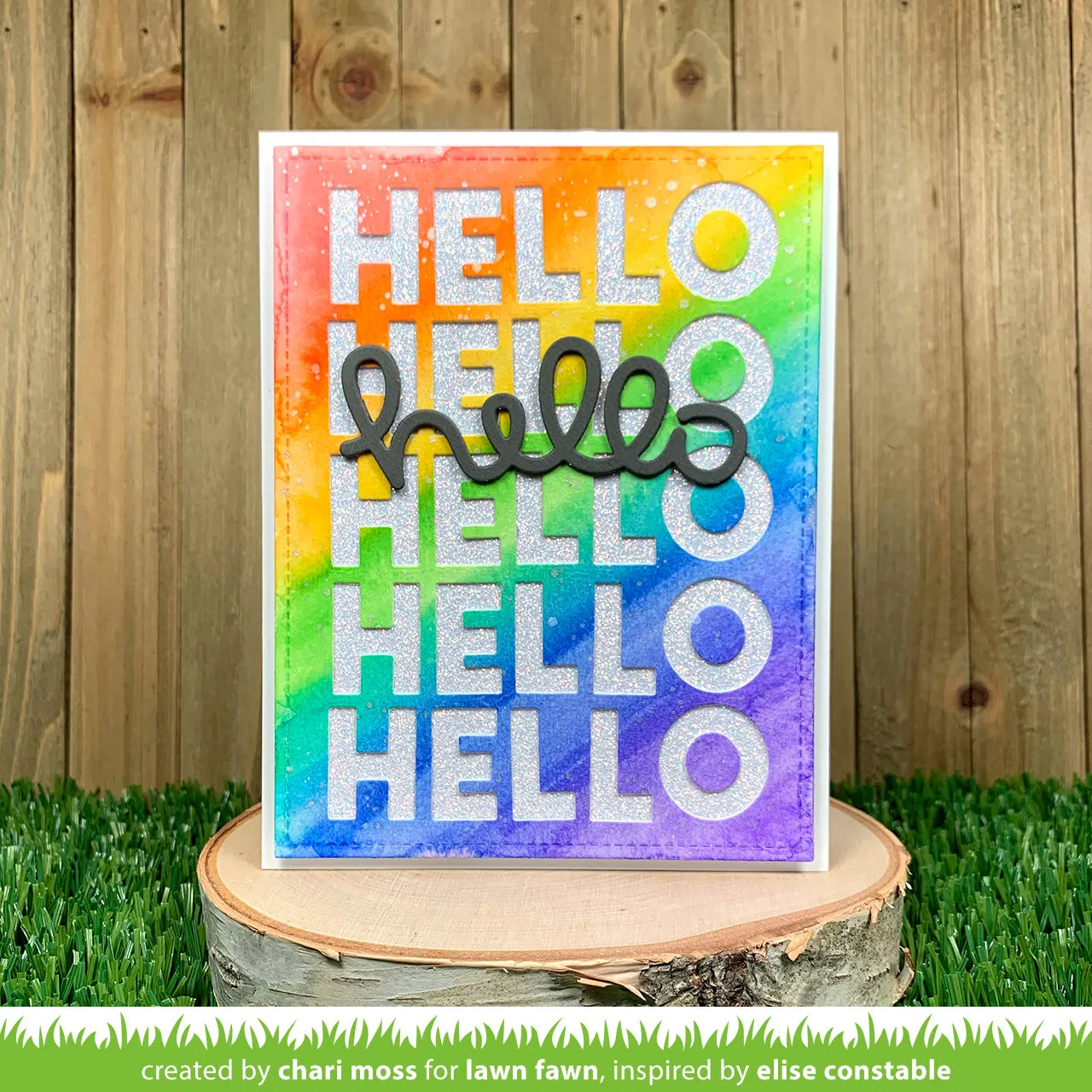 Lawn Fawn Oliver's Stitched ABCs LF2261 Stanzen Nähnaht