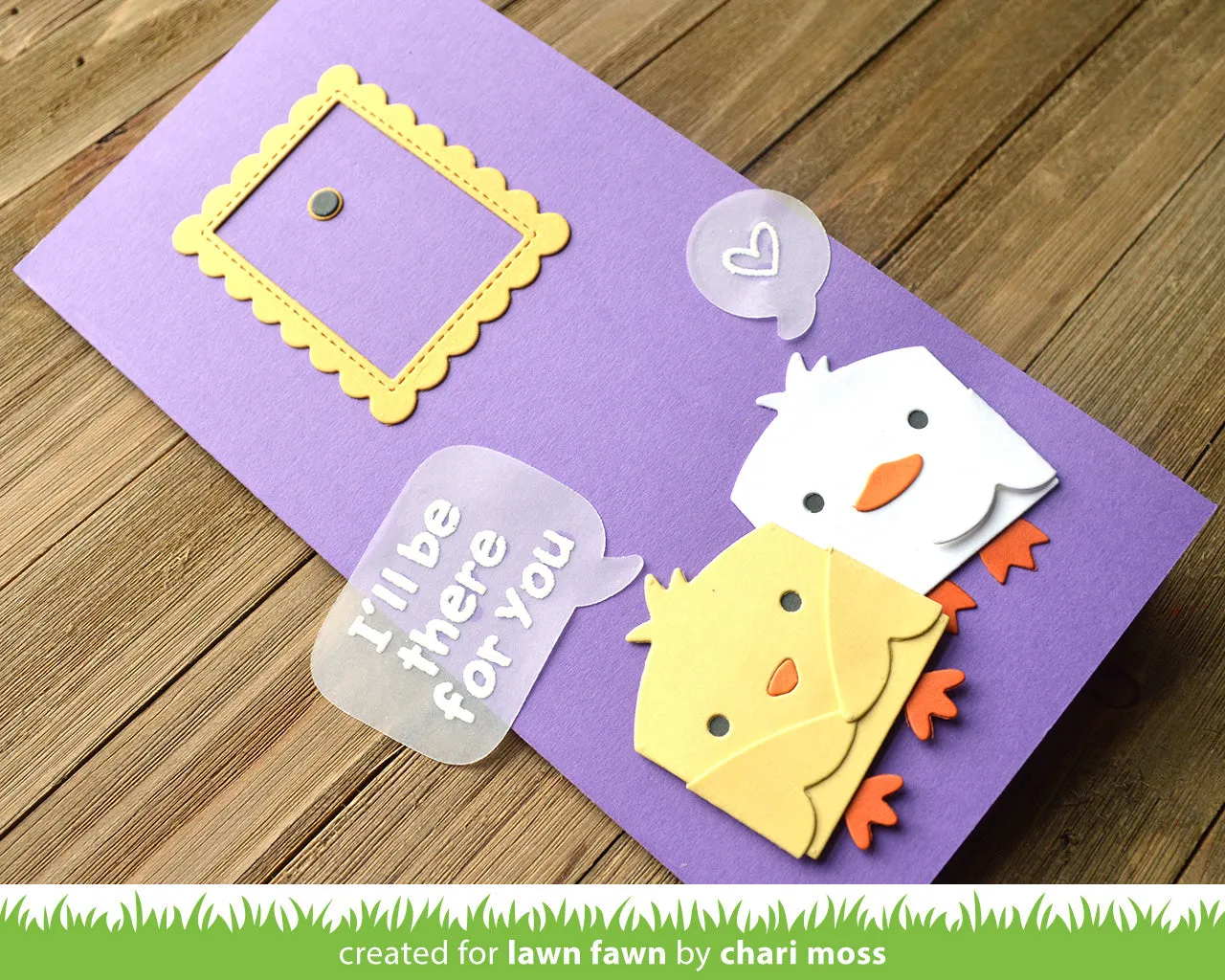 Lawn Fawn Tiny Gift Box Chick Duck LF1908 Stanzen Ostern