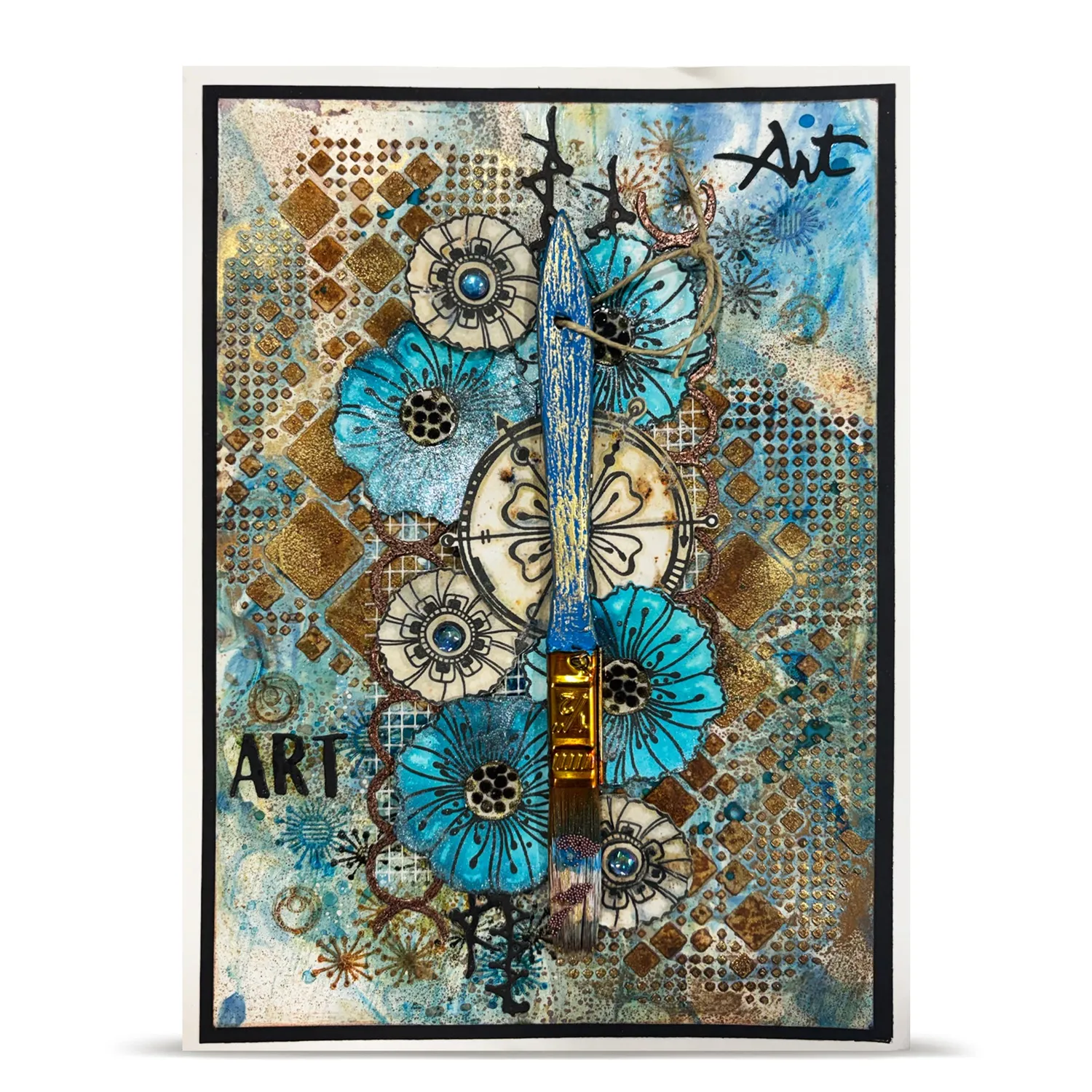 AALL and Create TP-1479 Lovely Coquelicots Stempelset A6 Mohnblumen