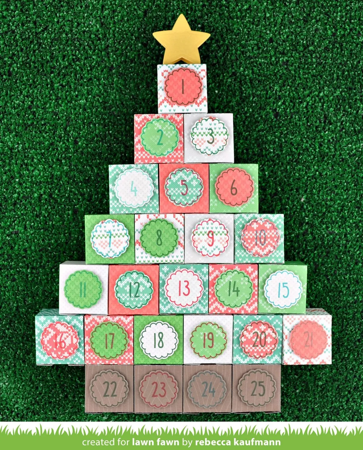 Lawn Fawn Celebration Countdown Stempelset Zahlen 0-25