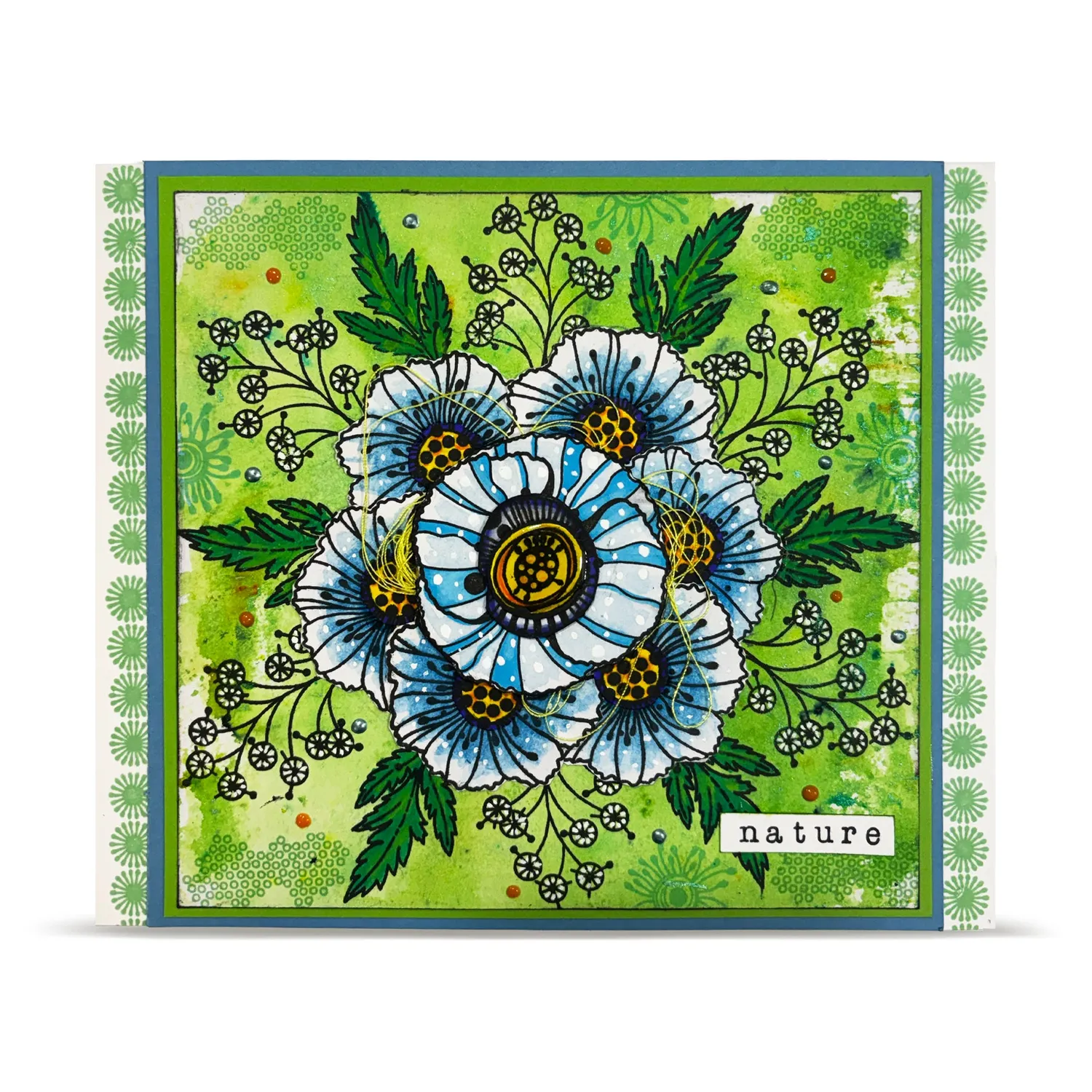 AALL and Create TP-1479 Lovely Coquelicots Stempelset A6 Mohnblumen