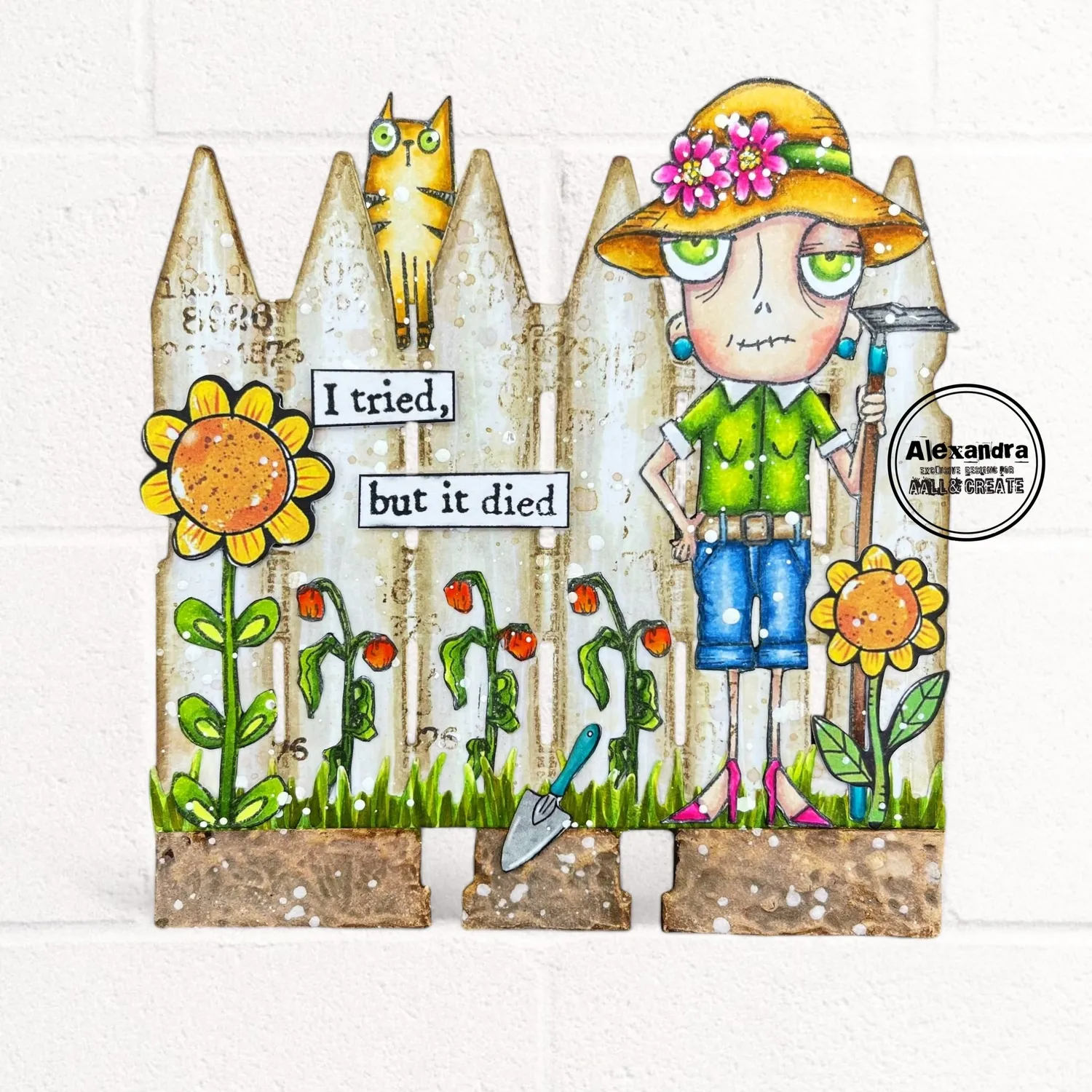 AALL and Create MemoryDex #67 Picket Border Stanze 1-teilig