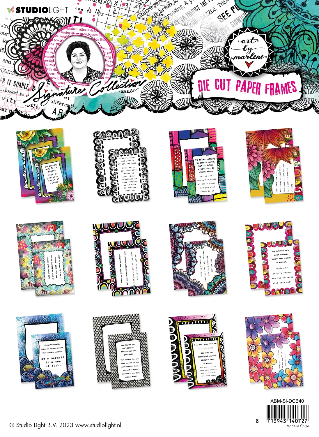 Art by Marlene Signature Paper Pad Papierrahmen 240 mm