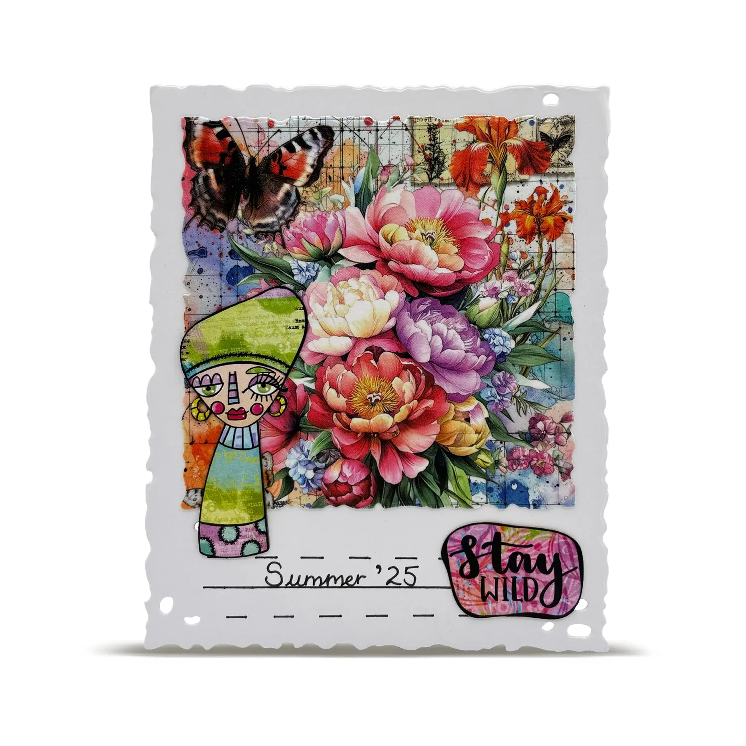 AALL and Create MT-143 Petals Kiss Washi Tape 25mmx10m