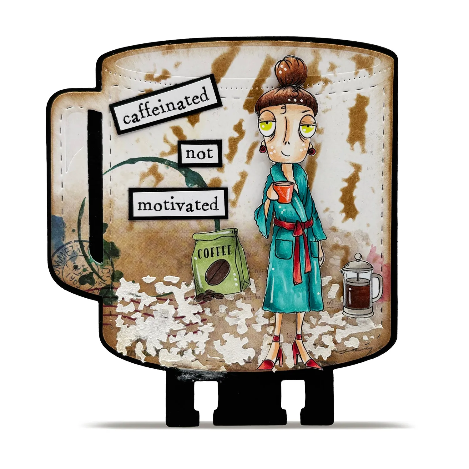AALL and Create TP-1365 Dee Caffinated Stempel A7 5 Motive