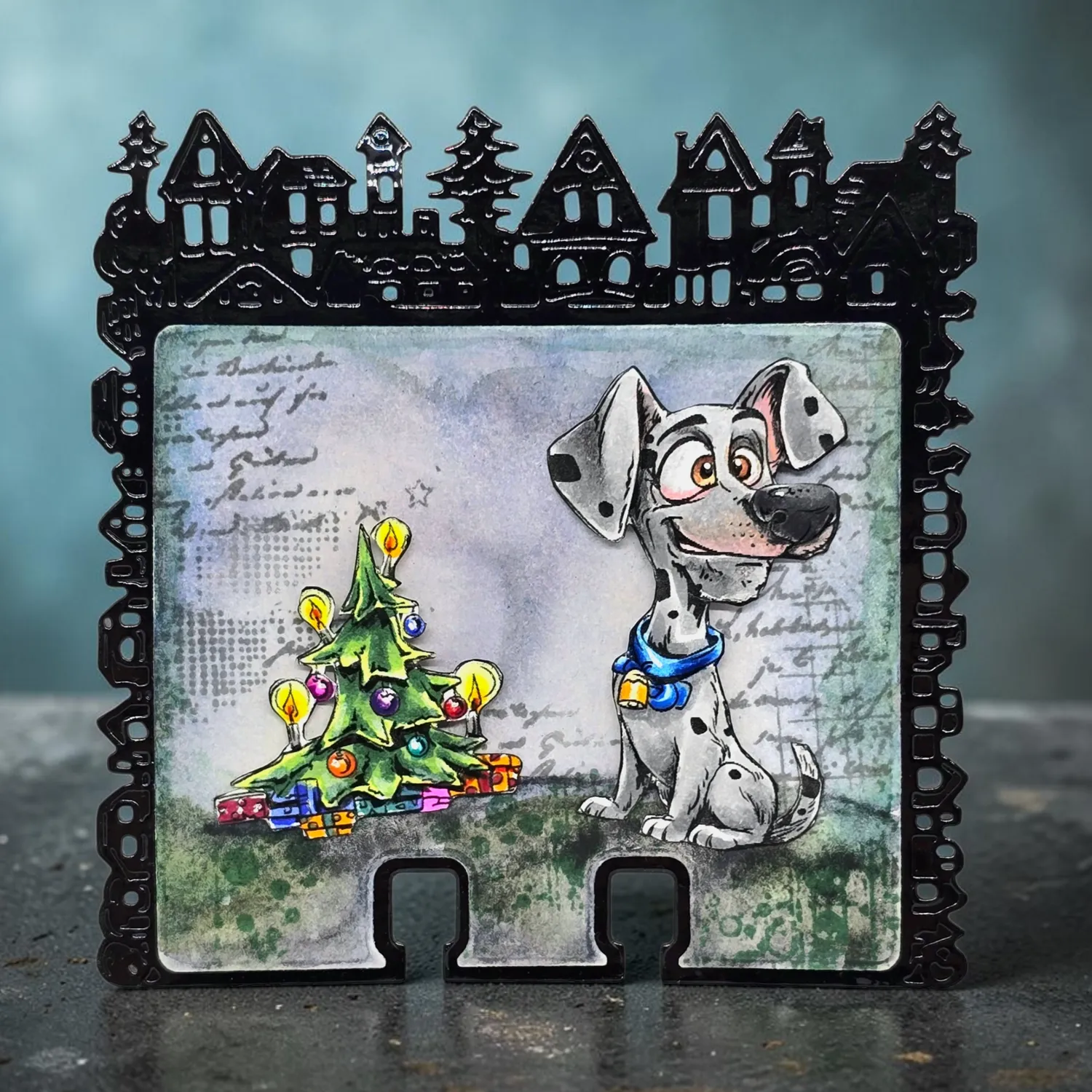 AALL and Create TP-1493 Merry Woofmas Clear Stamps A6 Hund