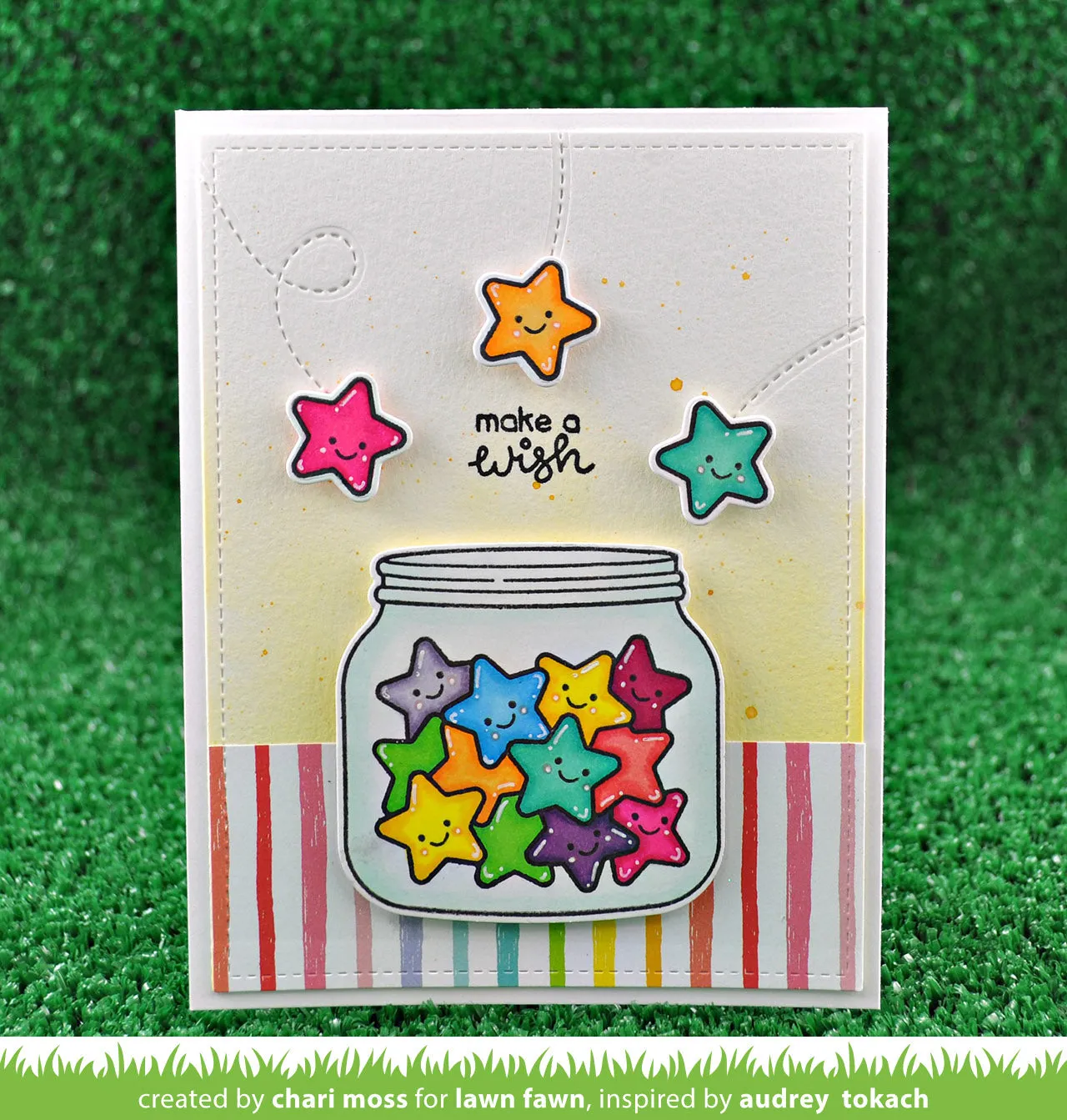 Lawn Fawn How You Bean Star Add-On Stempelset