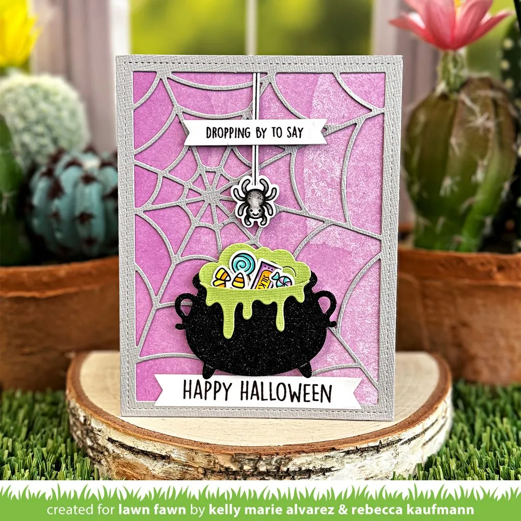 Lawn Fawn Build-a-Cauldron Stanzschablonen Halloween 13-teilig
