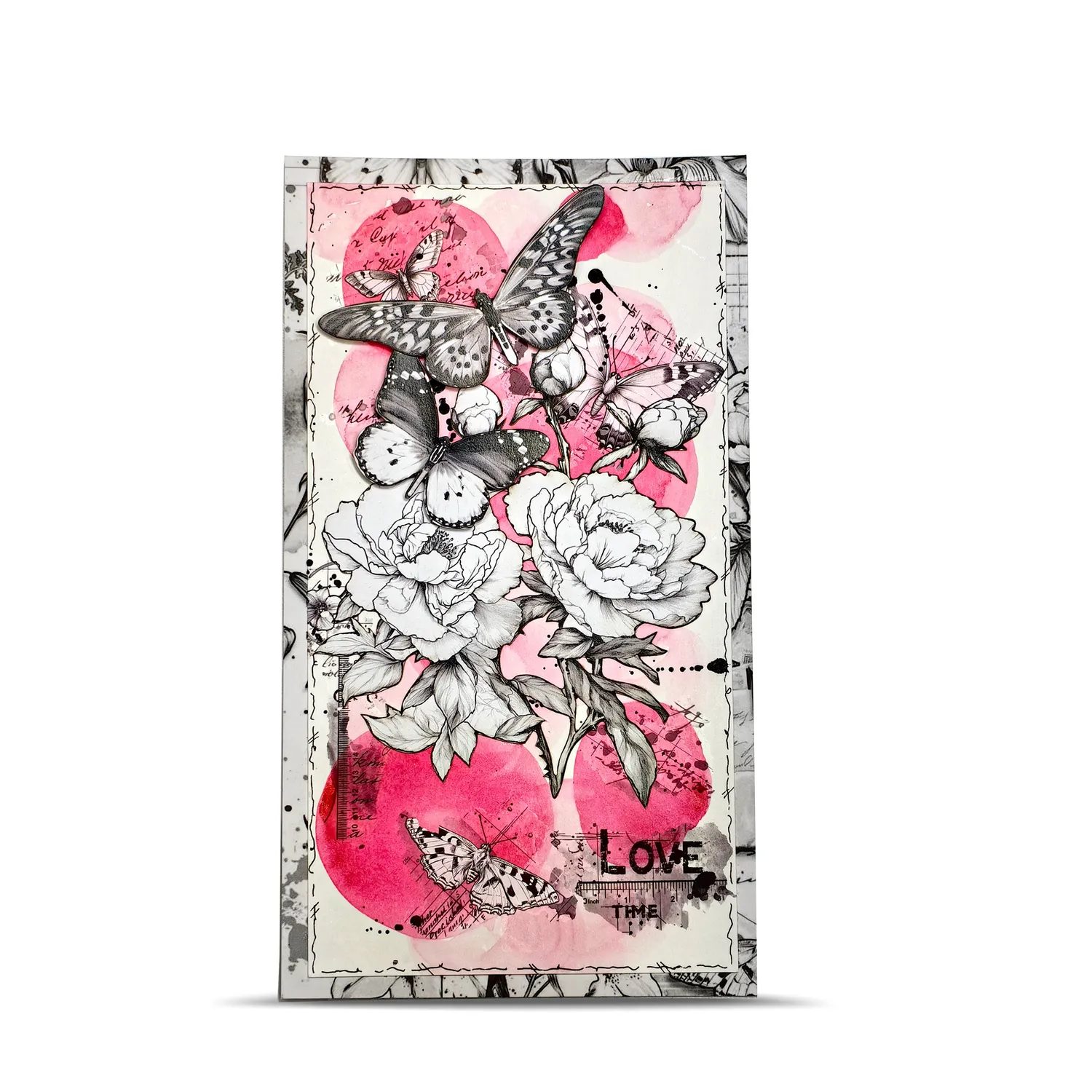 AALL and Create Whispering Botanica Rub-Ons A5 4er Bundle