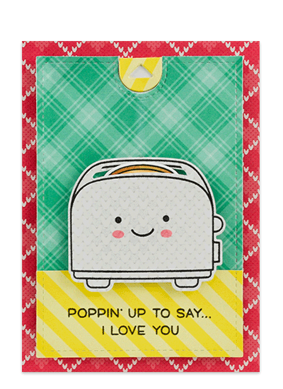 Lawn Fawn Let's Toast Pull Tab Stanzschablonen Toast