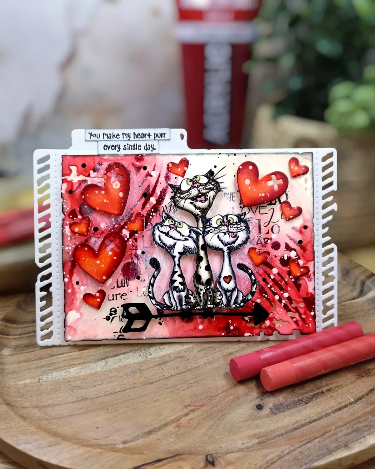 AALL and Create TP-1405 Just Meowmories Clear Stamps A6 Katze
