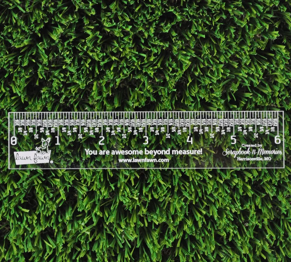 Lawn Fawn 6 Zoll Acryl Lineal Transparent Werkzeug
