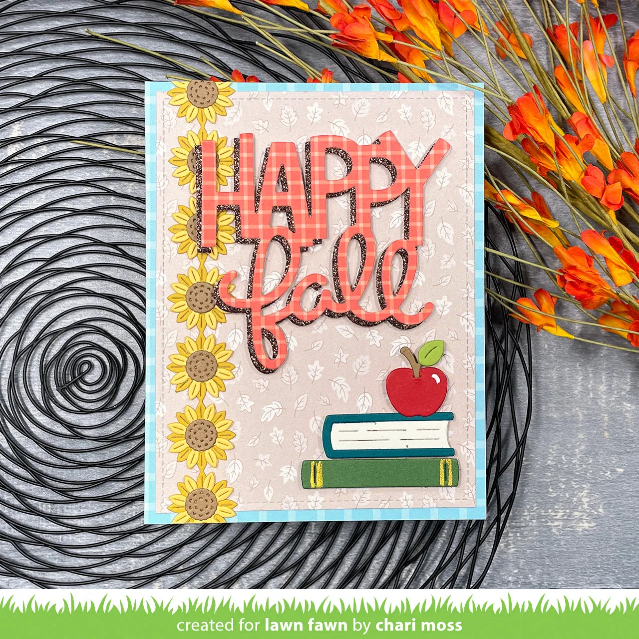 Lawn Fawn Falling Leaves Petite Paper Pack 6x6 Herbst