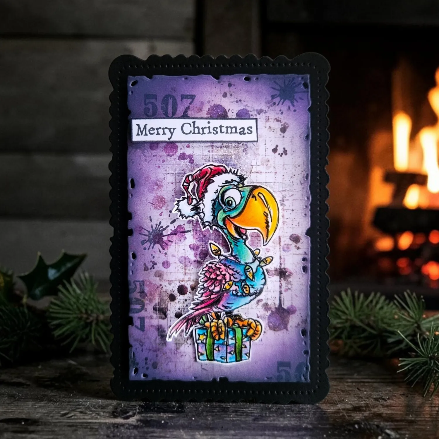 AALL and Create TP-1495 Tweet Treats Stempelset A6 Weihnachten