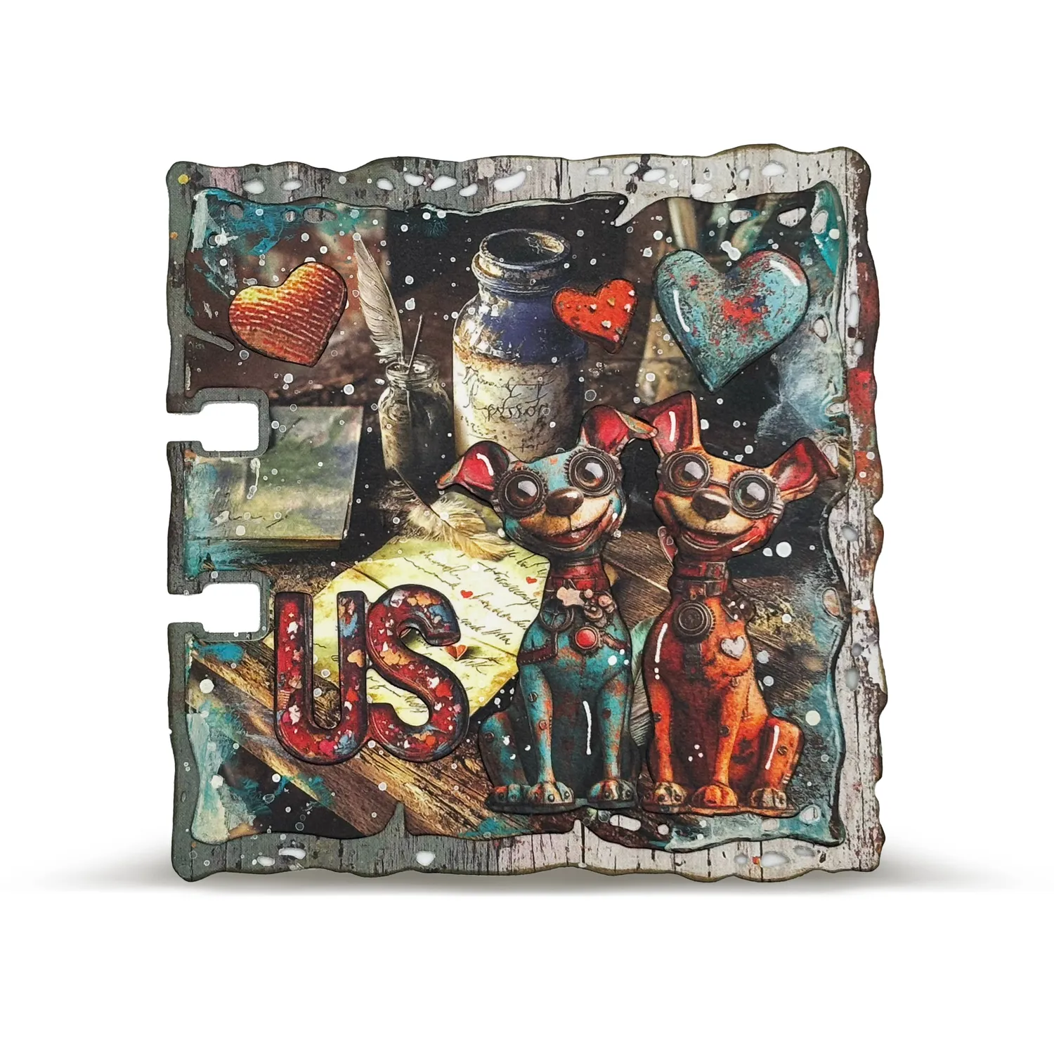AALL and Create #19 Timber Tide Designpapier A4 10 Blatt