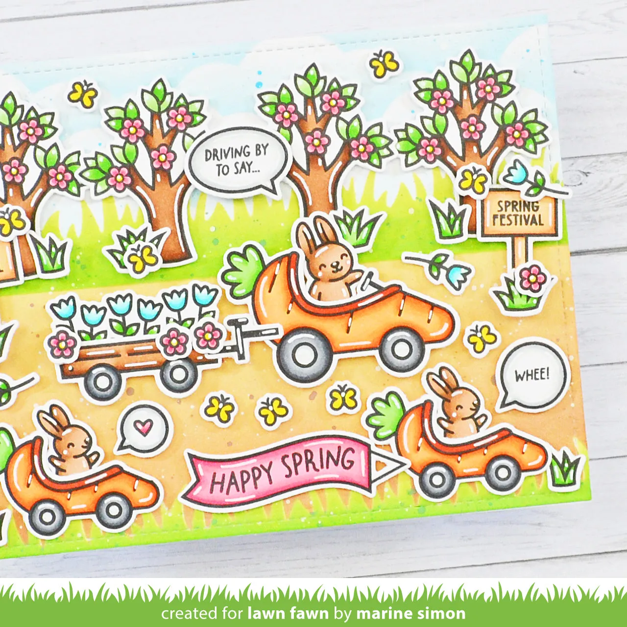 Lawn Fawn All the Speech Bubbles Stempel Mini-Sprüche