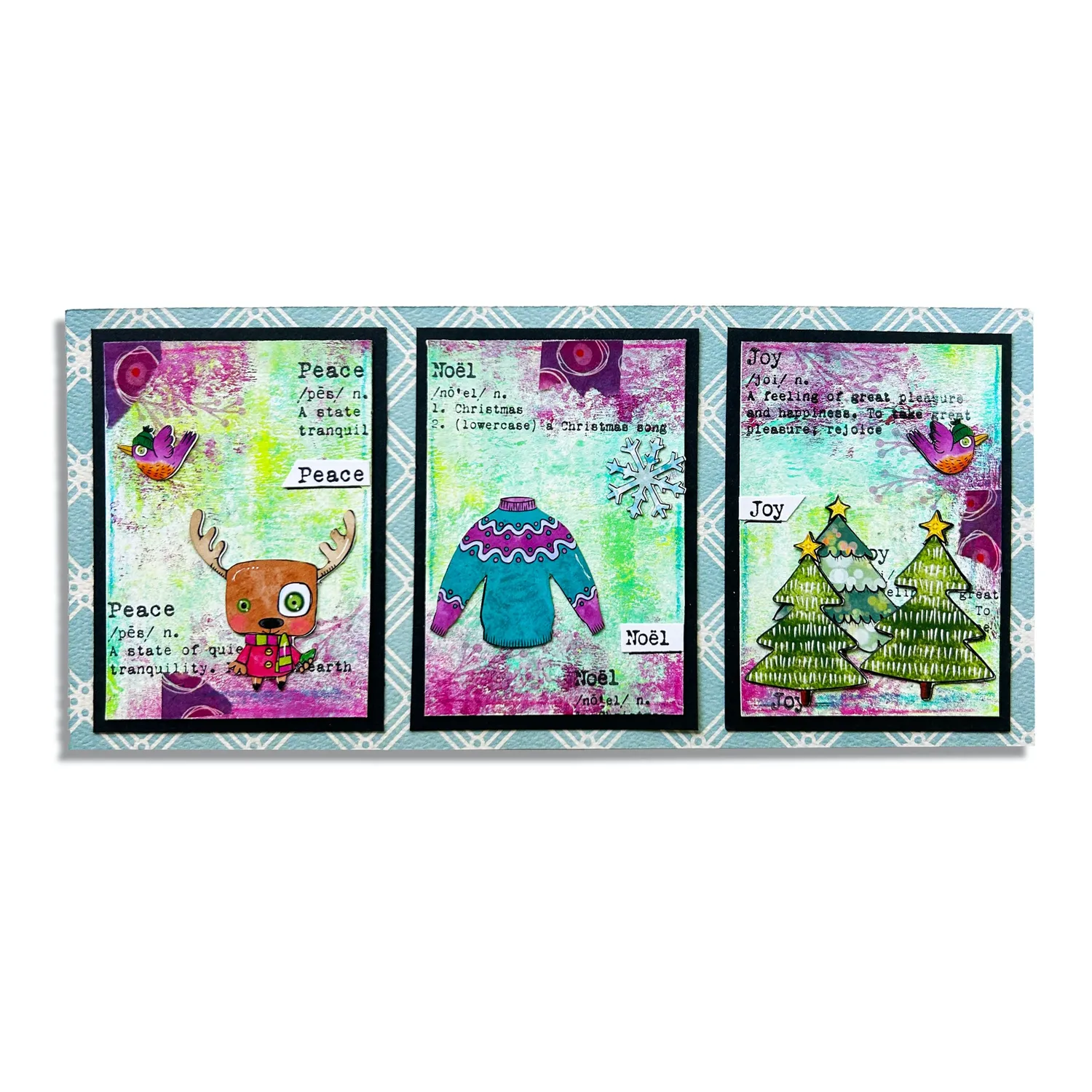 AALL and Create Cozy Winter Tales Ephemera Set Weihnachten
