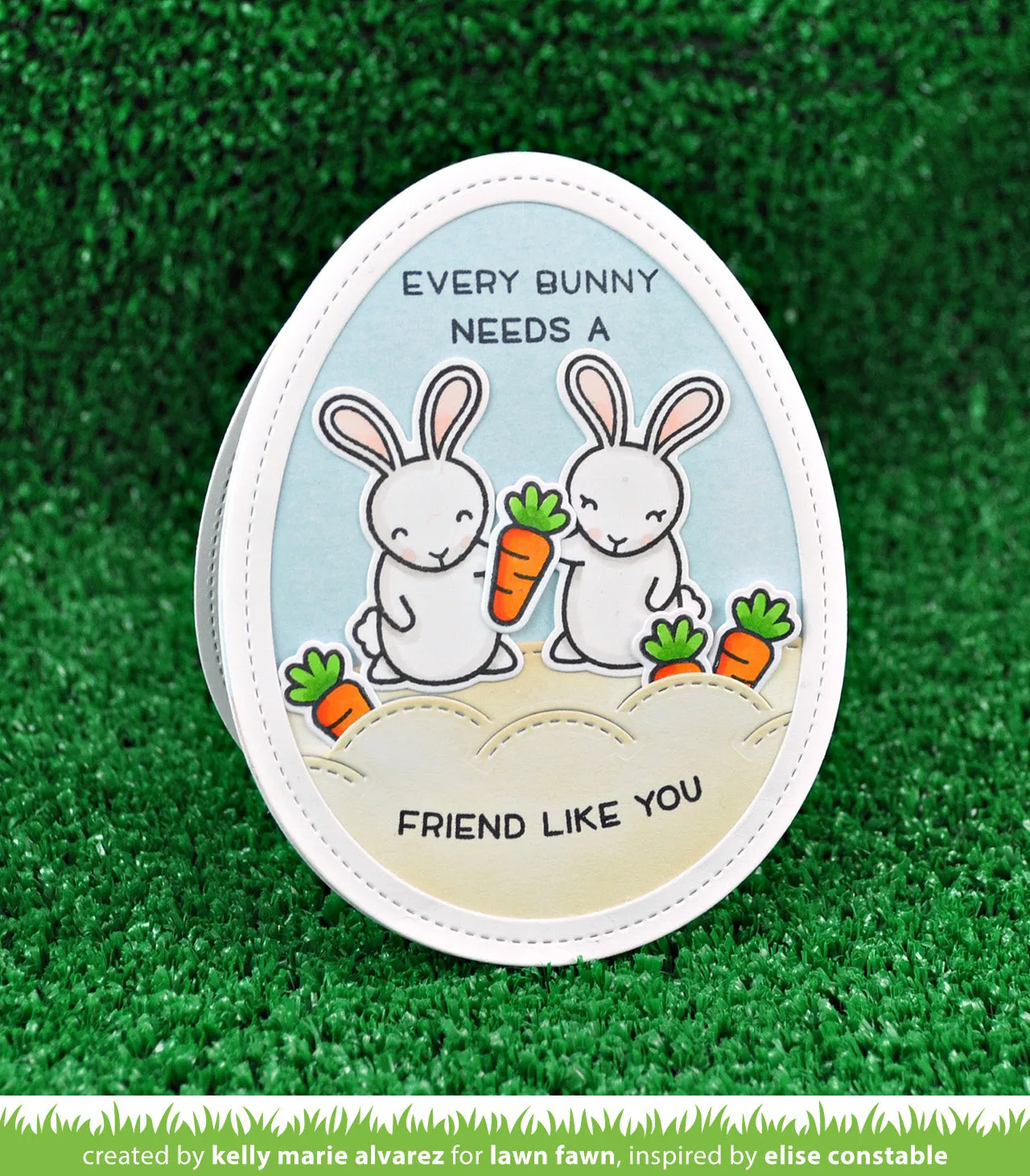 Lawn Fawn Lawn Cuts Easter Egg Frames Dies Ostern