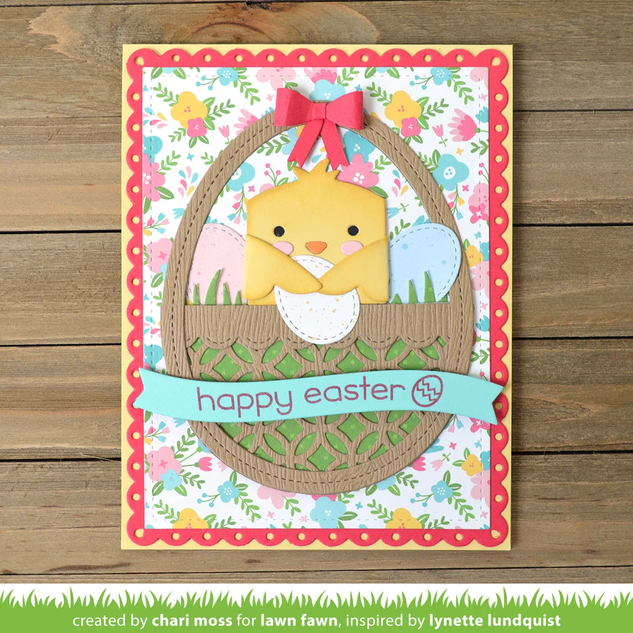 Lawn Fawn Tiny Gift Box Chick Duck LF1908 Stanzen Ostern