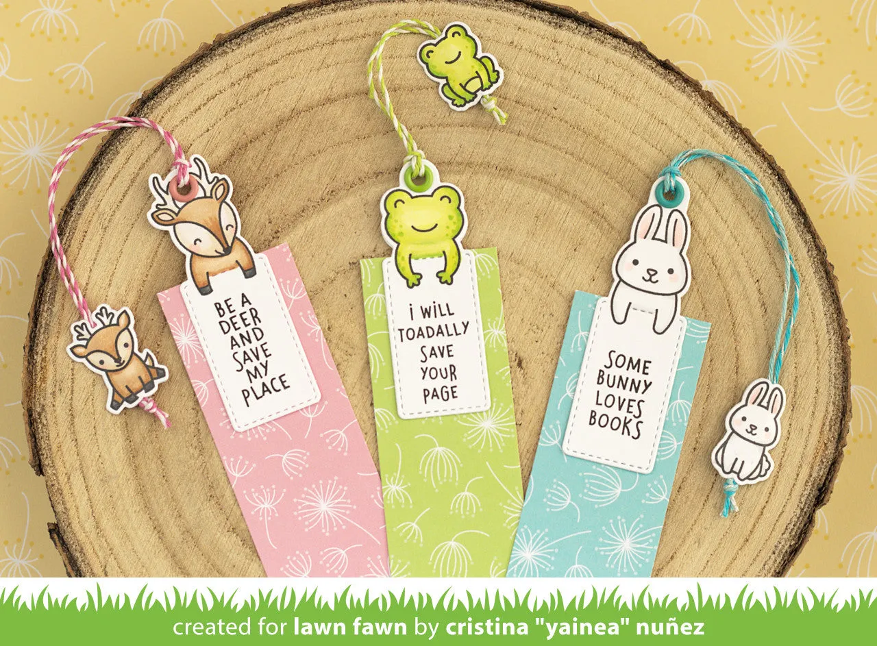 Lawn Fawn Say What? Spring Critters LF2228 Stempelset