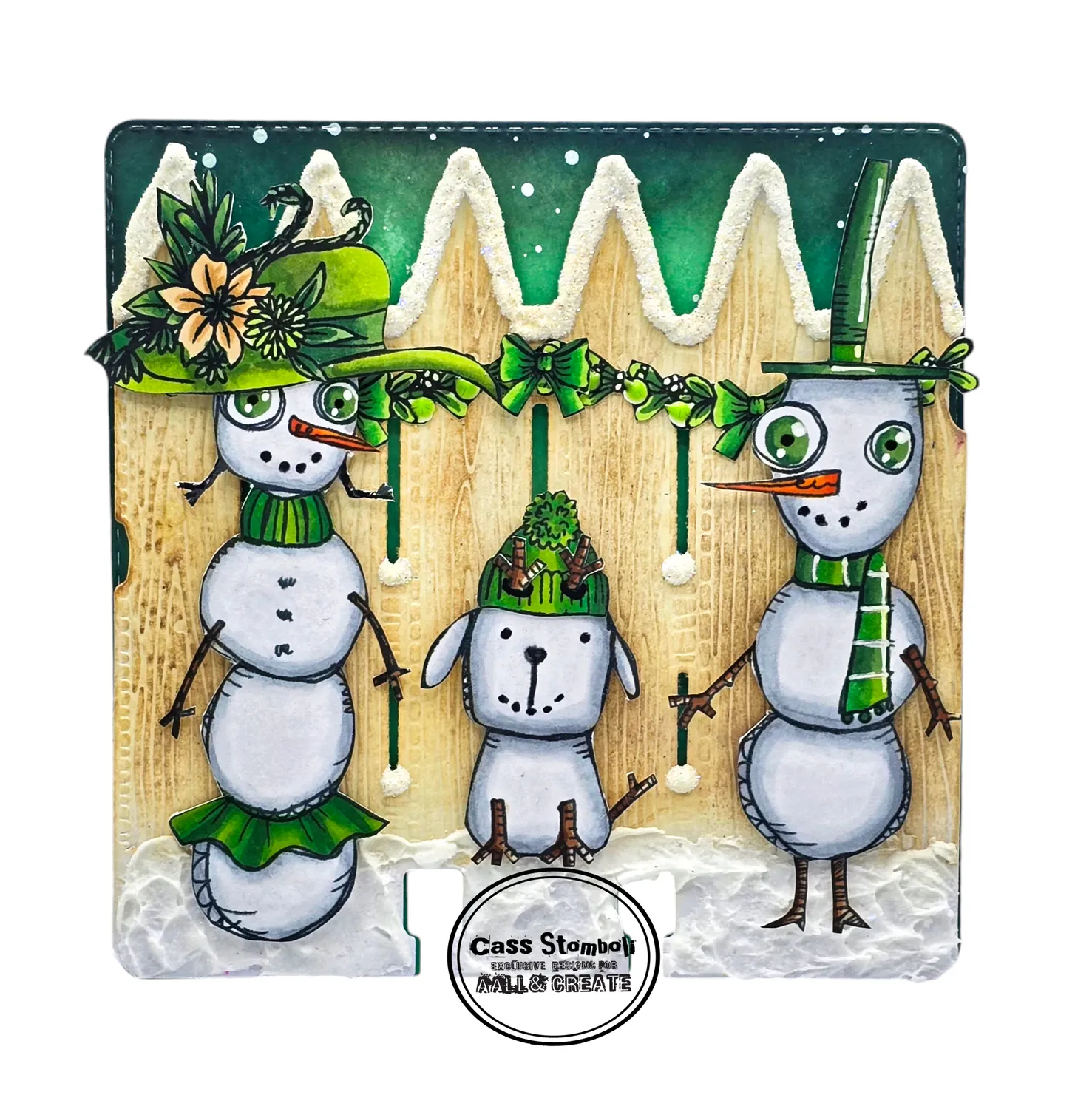 AALL and Create MemoryDex #67 Picket Border Stanze 1-teilig