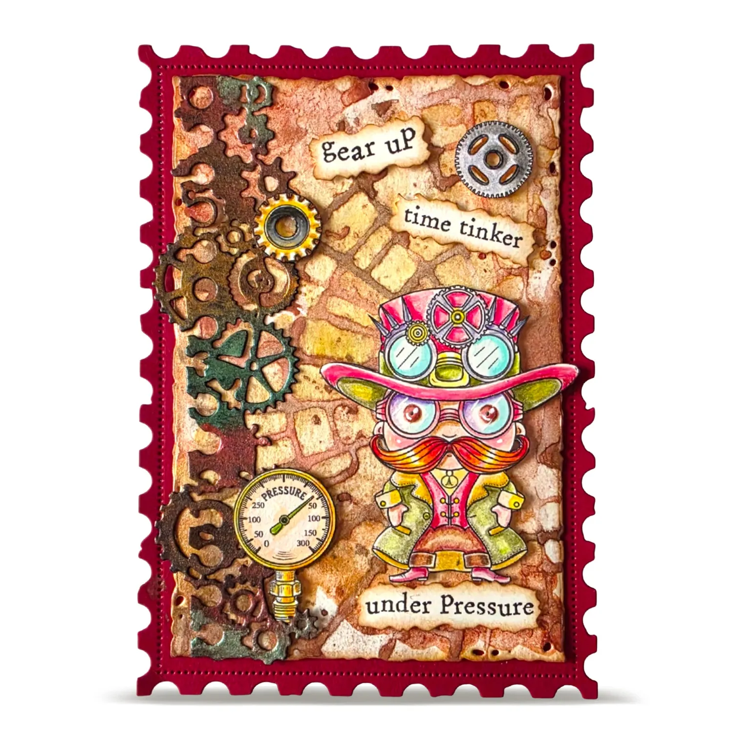 AALL and Create Steamheart Field Schablonen Bundle 15x15 Mylar