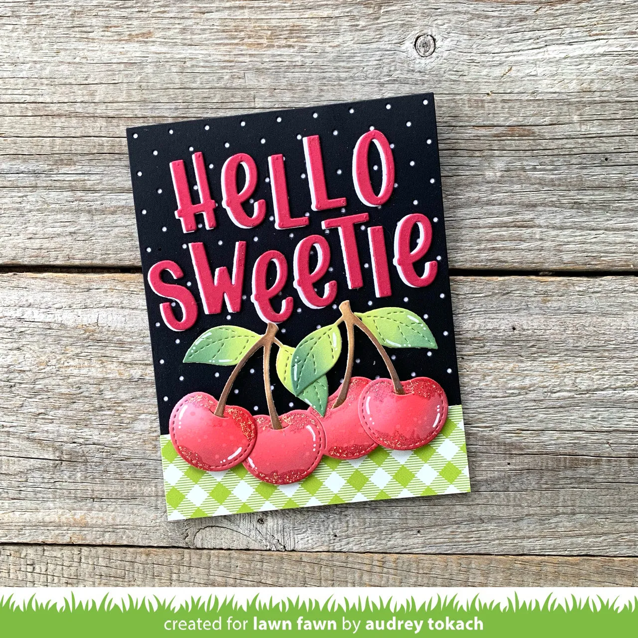 Lawn Fawn LF3179 Lawn Cuts Stanze Cheery Cherries Kirsche