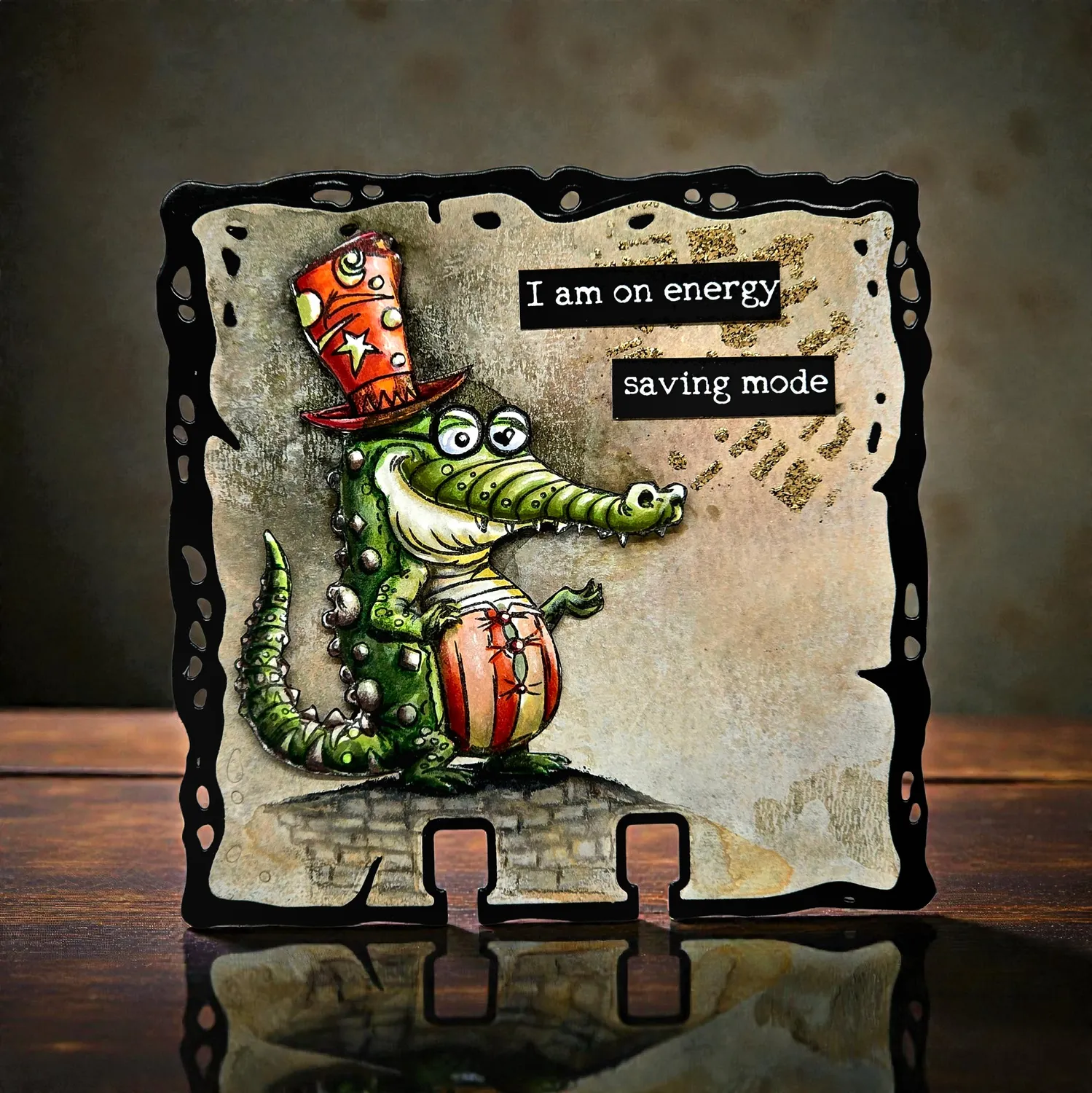 AALL and Create TP-1411 Beware the Smile Stempelset A6 9-teilig