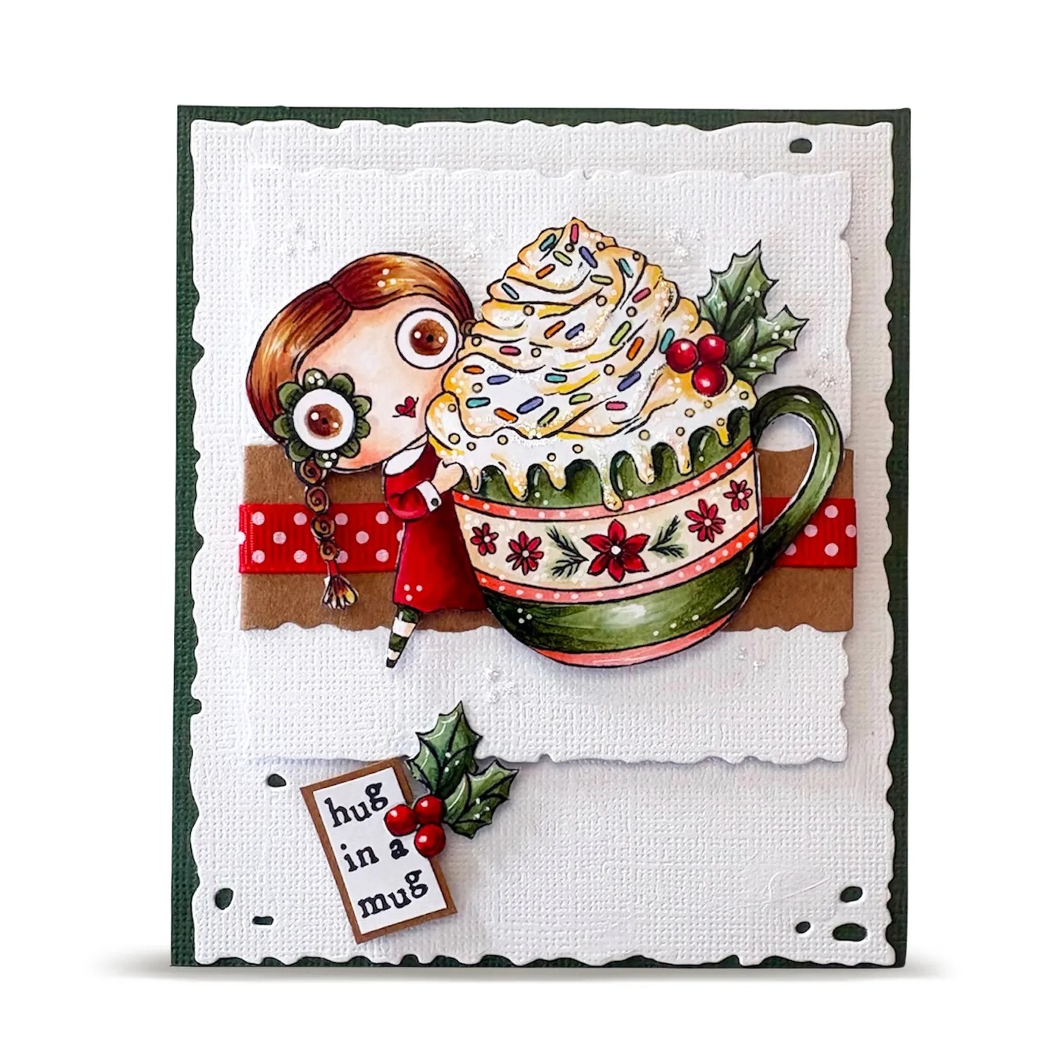 AALL and Create TP-1388 Hug In A Mug Stempelset A7 Weihnachten