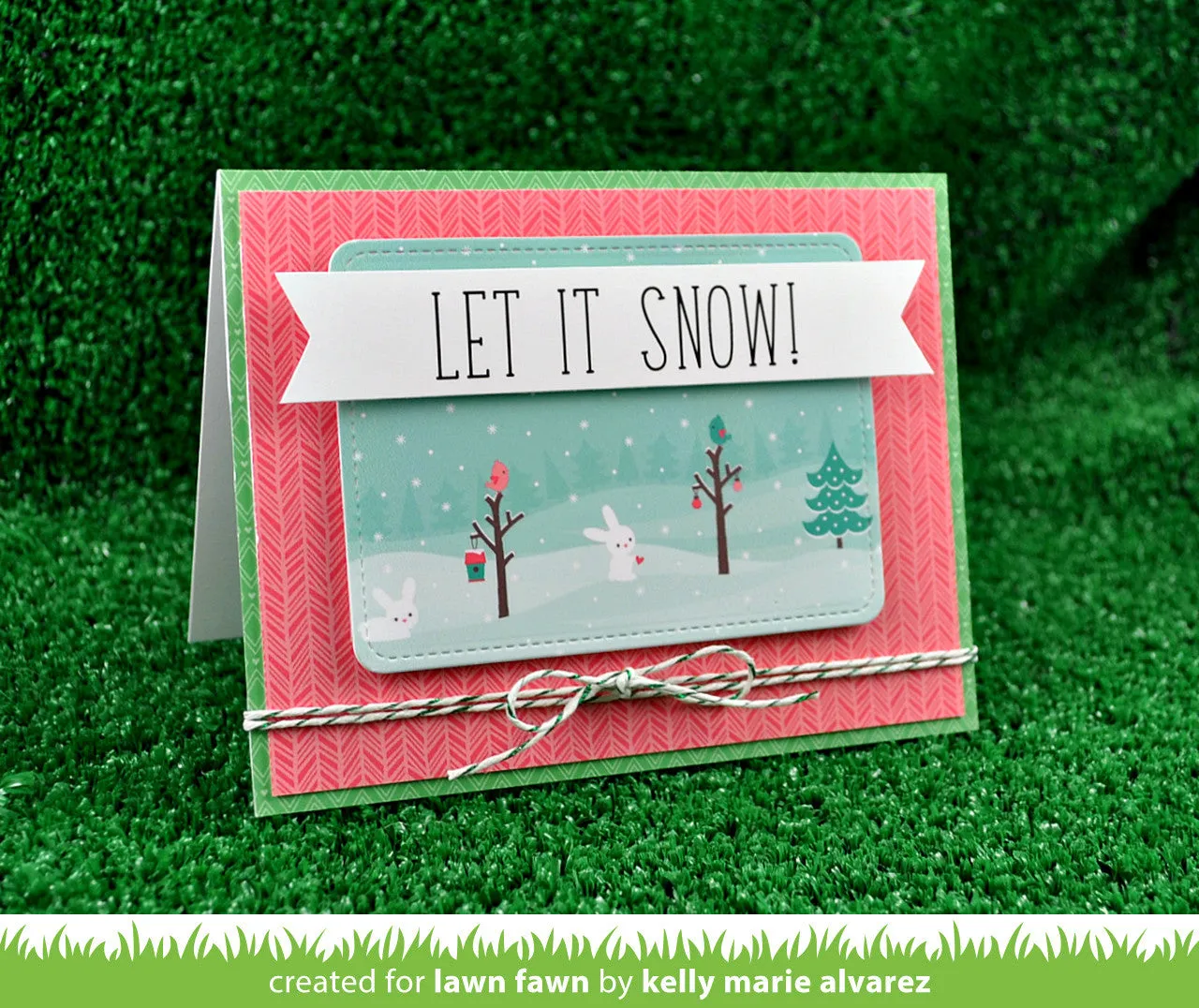 Lawn Fawn Violet's ABCs Clear-Stempel Alphabet 73-teilig