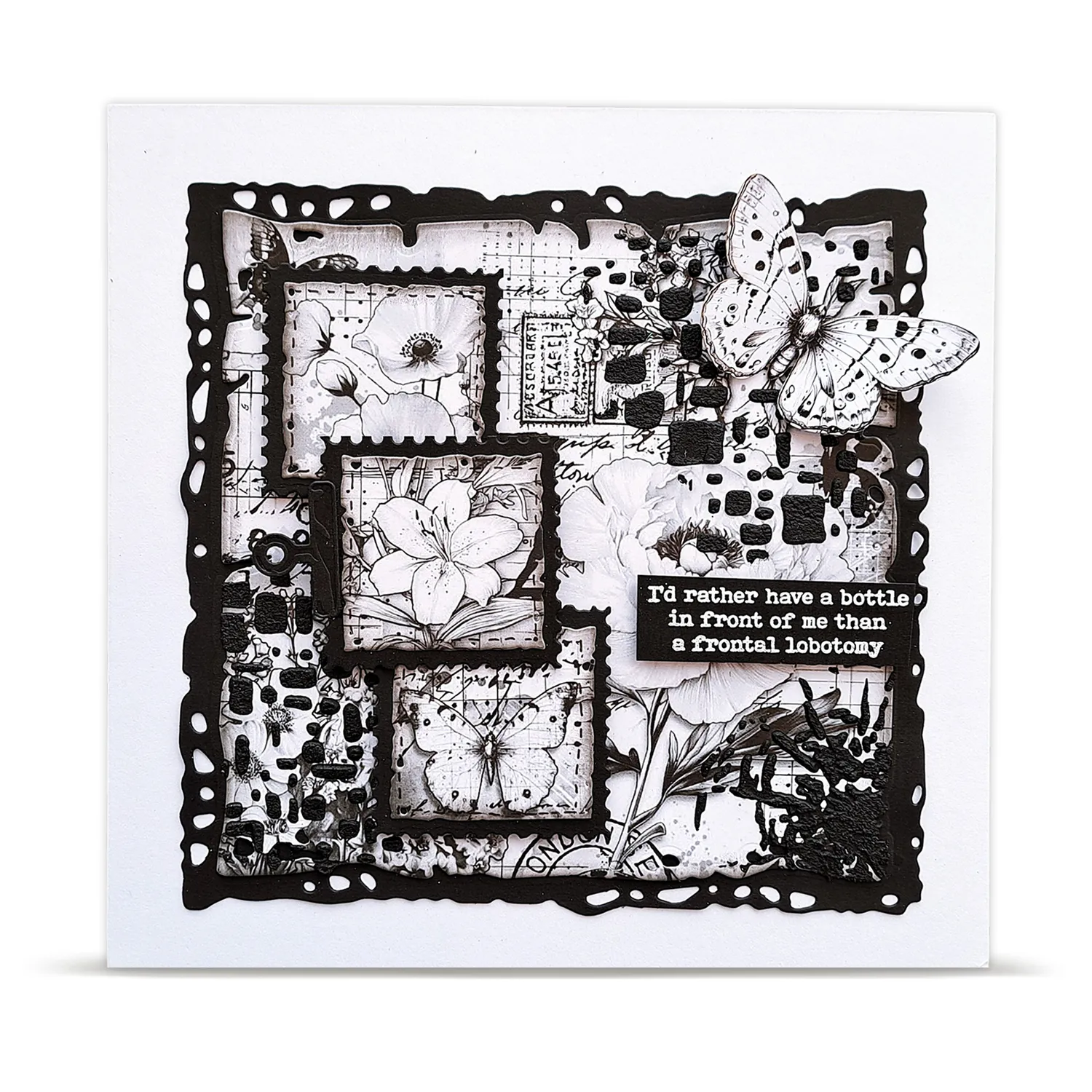 AALL and Create PA-45 Moss Residue Designpapier A4 10 Bogen
