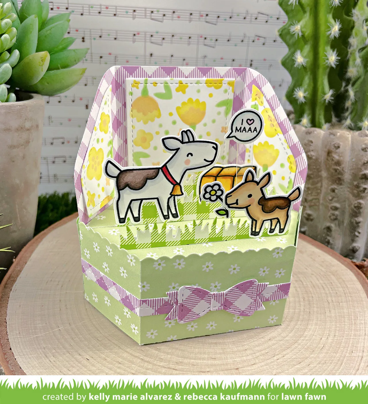 Lawn Fawn Platform Pop-Up Lawn Cuts Stanzschablonen interaktiv