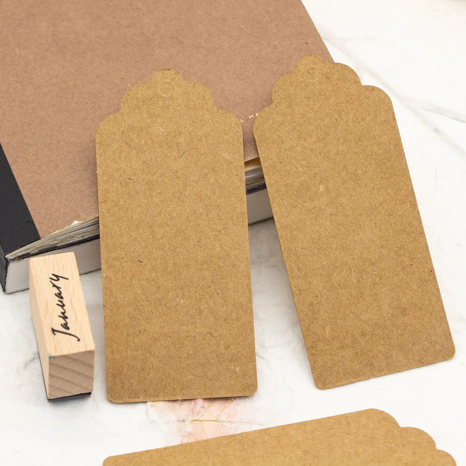Ieebee Whimsy Marks Lesezeichen Kraftpapier 5 Stück