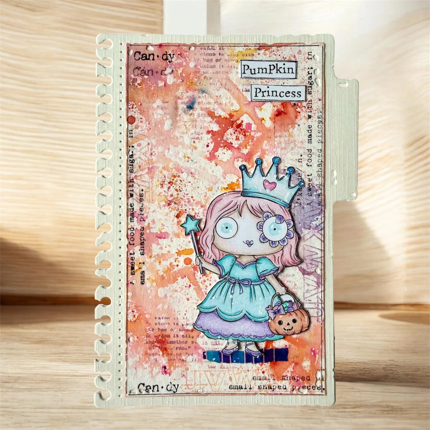 AALL and Create TP-1423 Pumpkin Princess Stempelset A7 Halloween